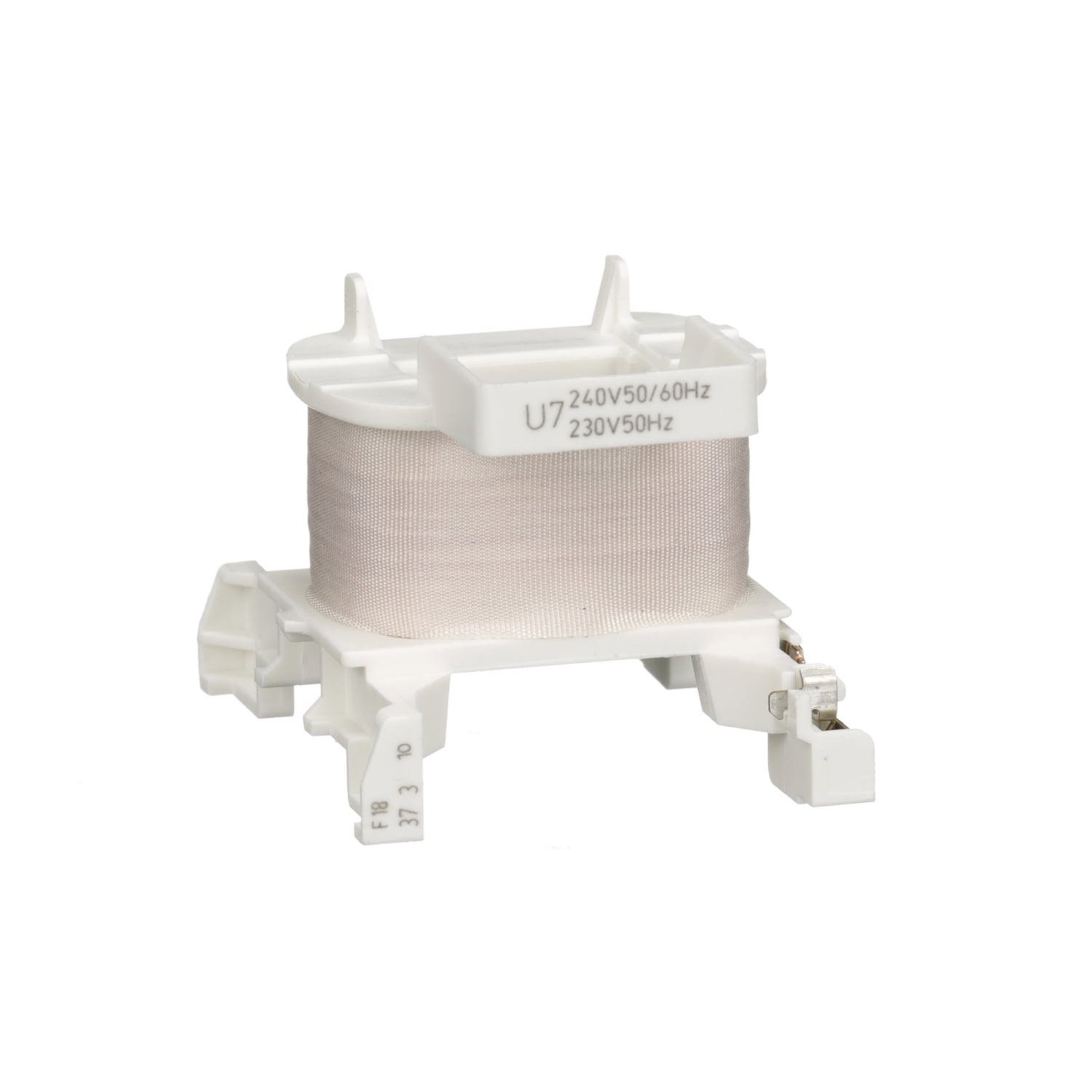 LXD1U7 TeSys Internal Mount Replacement Starter Coil, 230/240 V AC, 50/60 Hz, For Use With LC1D09-D38, LC1DT20-DT40 Contactor, CAD Relay and Starter