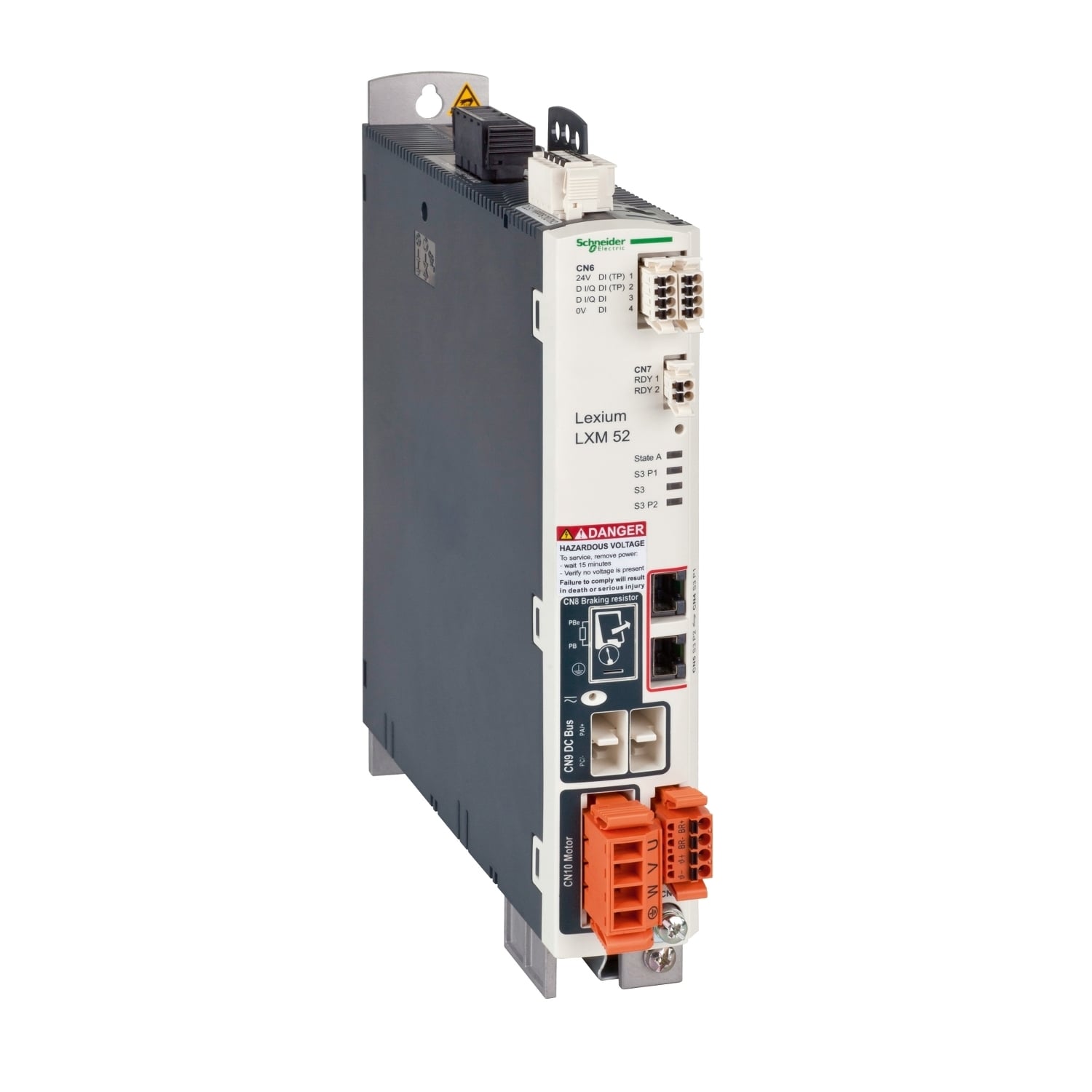 LXM52DD12C41000 Single Drive, 208/480 V, 12 A, 50/60 Hz, 0.9 kW