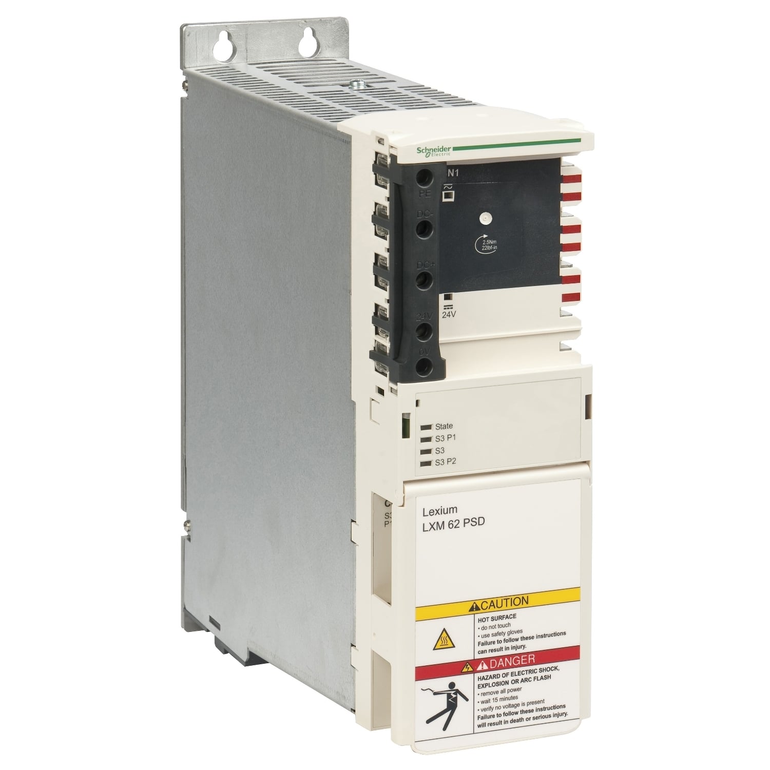 LXM62PD84A11000 PacDrive 3 Power Supply Drive, Relay Output