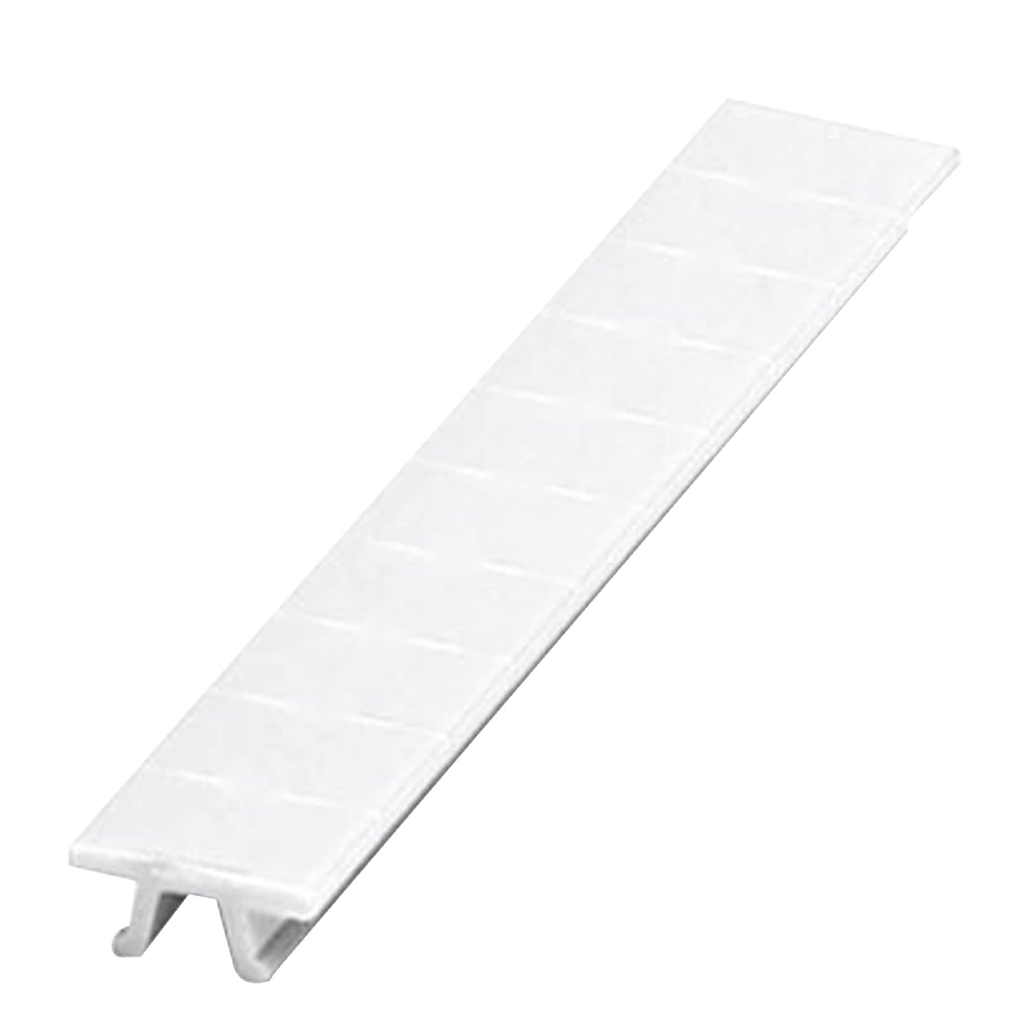 NSYTRAB610 Linergy 10-Character Horizontal Marking Strip, 6 mm L, Black Legend, Polyamide 6.6
