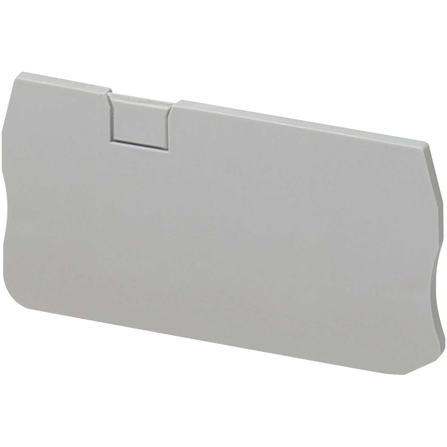 NSYTRACR23 Linergy End Cover Plate, For Use With TRA, NSYTRR23 and NSYTRR22 2.5 sq-mm Spring Terminal Block, 3-Points, Gray