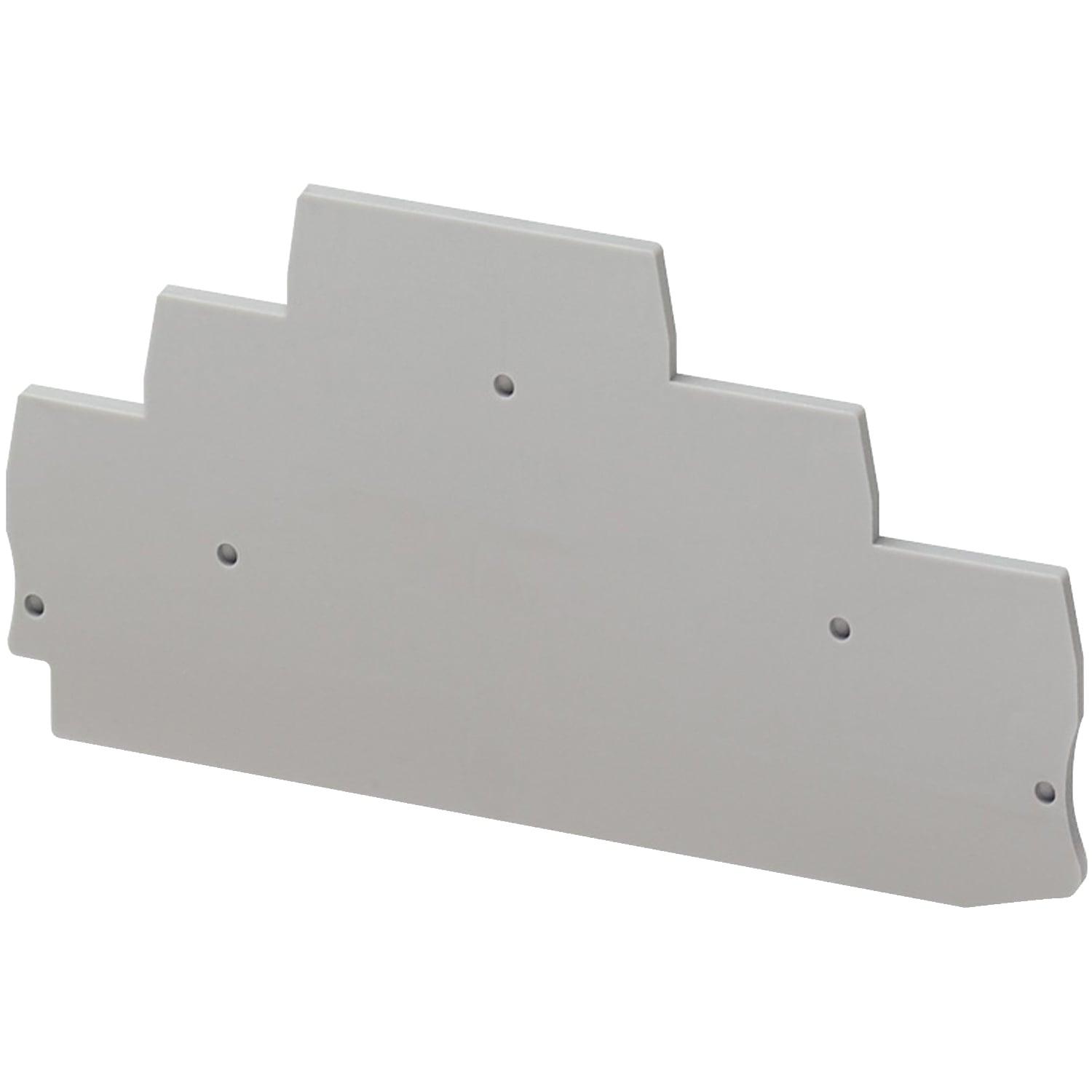 NSYTRACRE26 Linergy End Cover Plate, For Use With NSYTRR26T Spring 2 Terminal Block, 2/3 Level, Gray