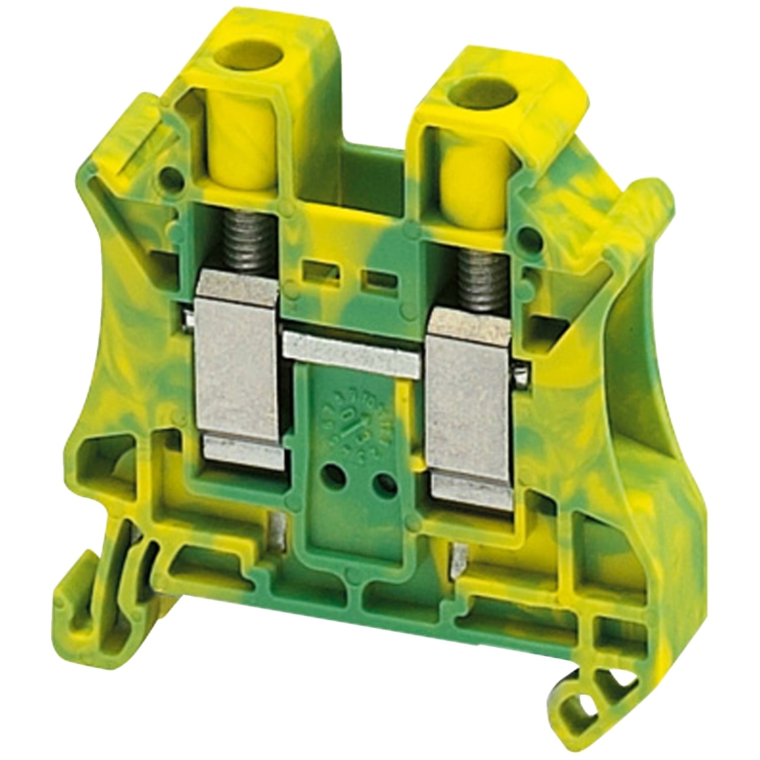 NSYTRV102PE Linergy Protective Earth Ground Terminal Block, 76 A, 0.2 to 10 sq-mm Wire, Clip-Fit Mount