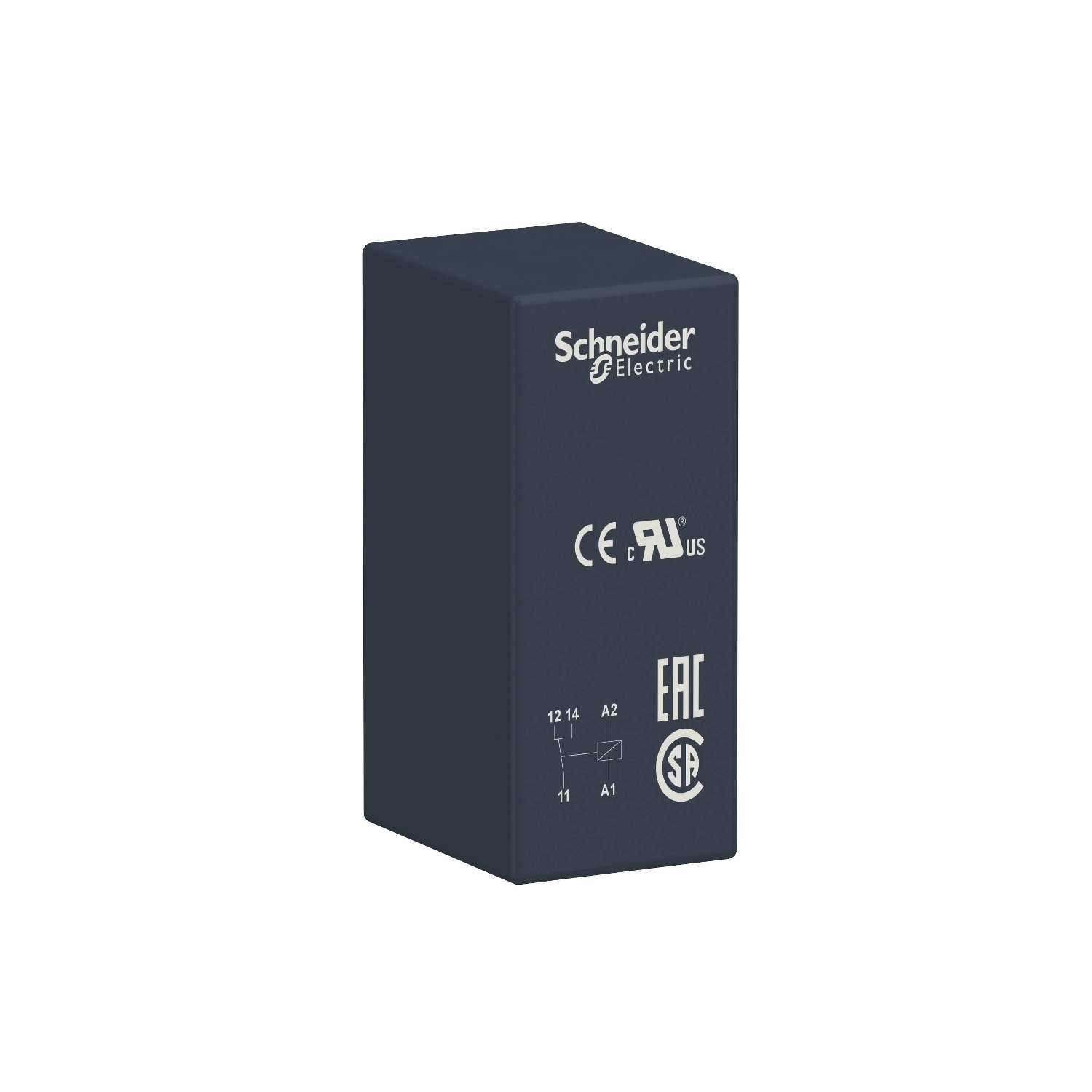 RSB1A120F7 Zelio Interface Electromechanical Relay, 12 A, 1CO 1 Form C SPDT Contact, 120 VAC V Coil