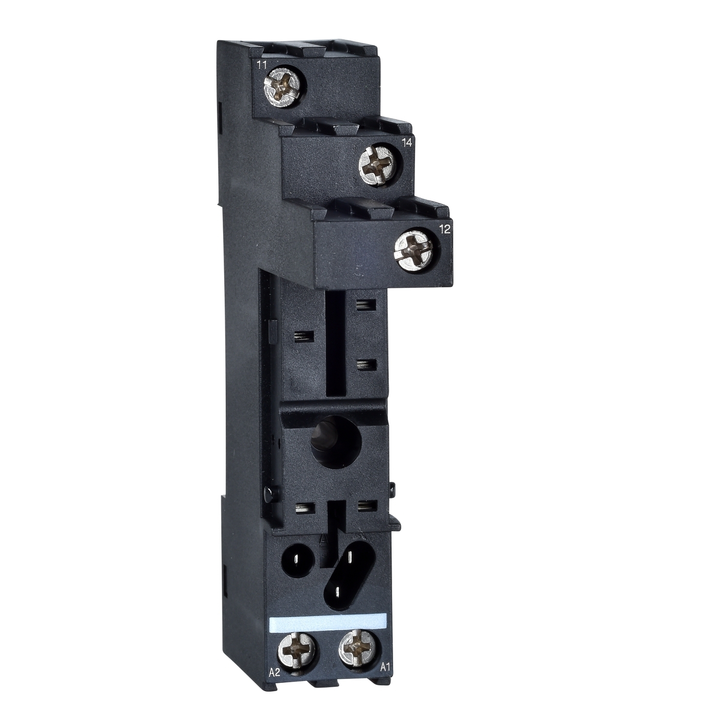RSZE1S35M Zelio Relay Socket, 250 V AC, 12 A, For Use With RSB (1CO) Plug-In Relay, 11 Pin