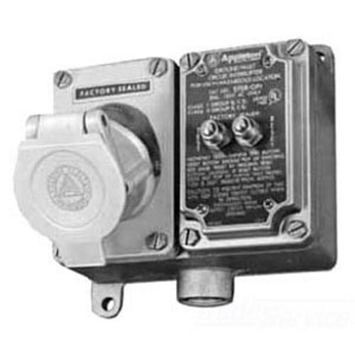 U-Line; GFI Cover 2-Gang Receptacle With Box; 20 Amp, 125 Volt, Malleable Iron