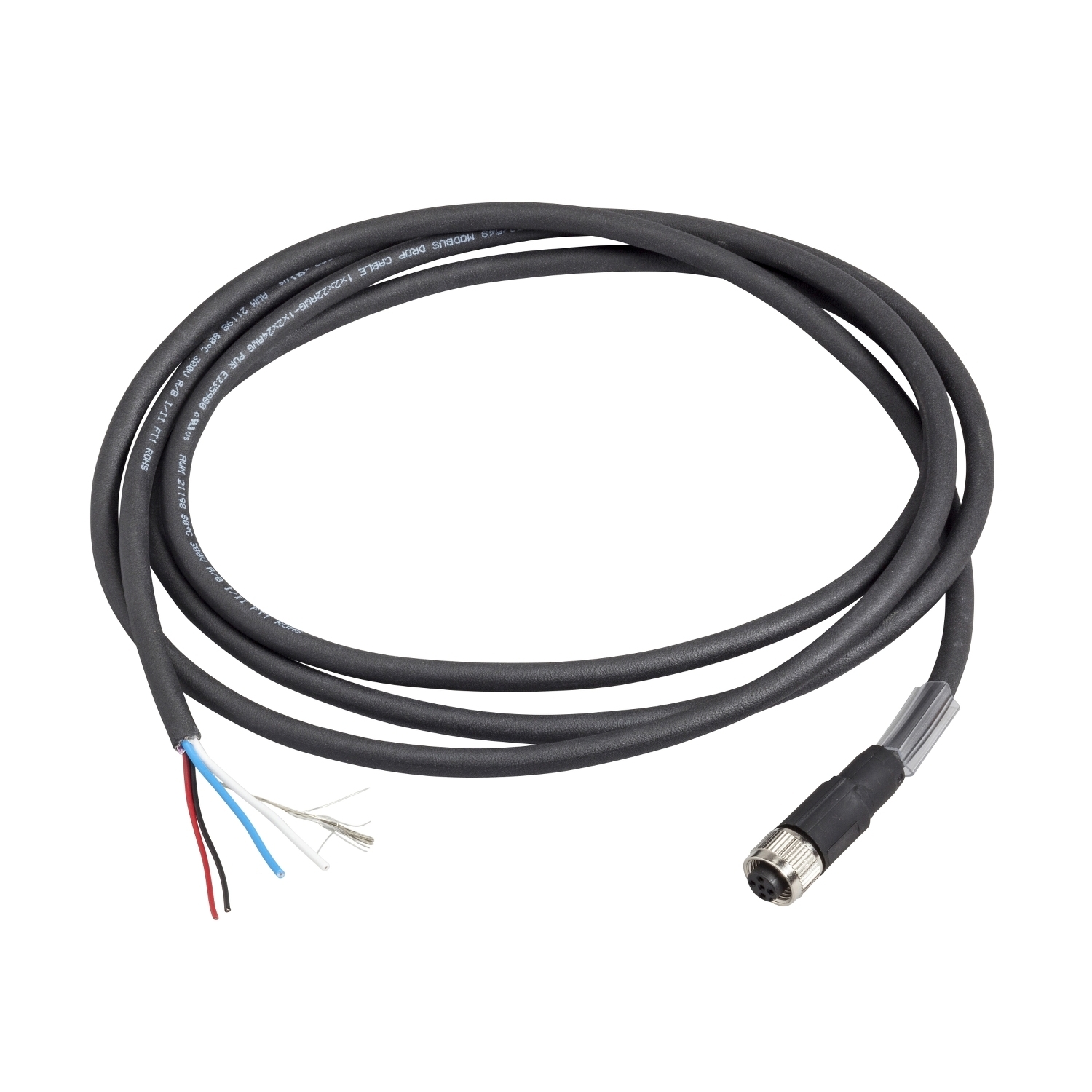 TCSCCN2M2F2 Modicon Connecting Chain Cable, 2 m L Cable, For Use With CANopen Bus, CANopen Interface I/O Block and Modicon TM7 Modular I/O System