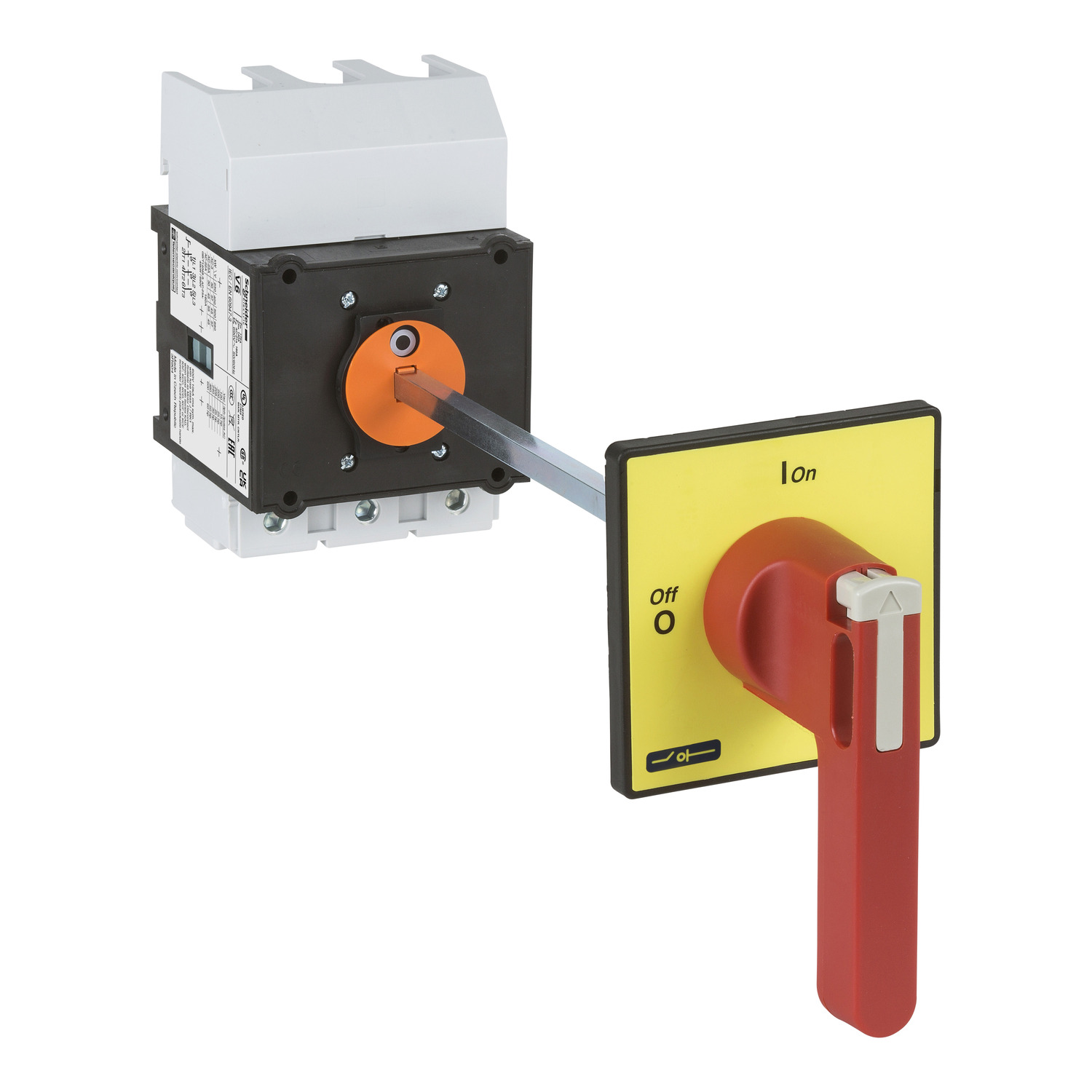 VCCF5 TeSys Emergency Stop High Performance Open Main Disconnect Switch, 690 V AC, 68.5 A, 3NO 3 Form A Contact, 3 Poles