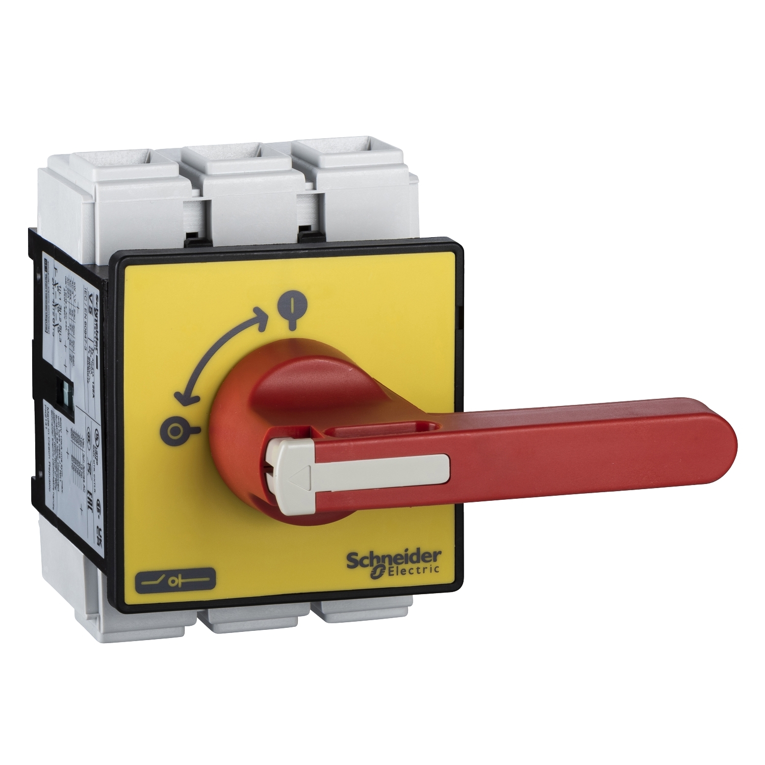 VCF5 TeSys Emergency Stop High Performance Main Disconnect Switch With 4-Hole Mounting, 690 V AC, 68.5 A, 3NO 3 Form A Contact, 3 Poles