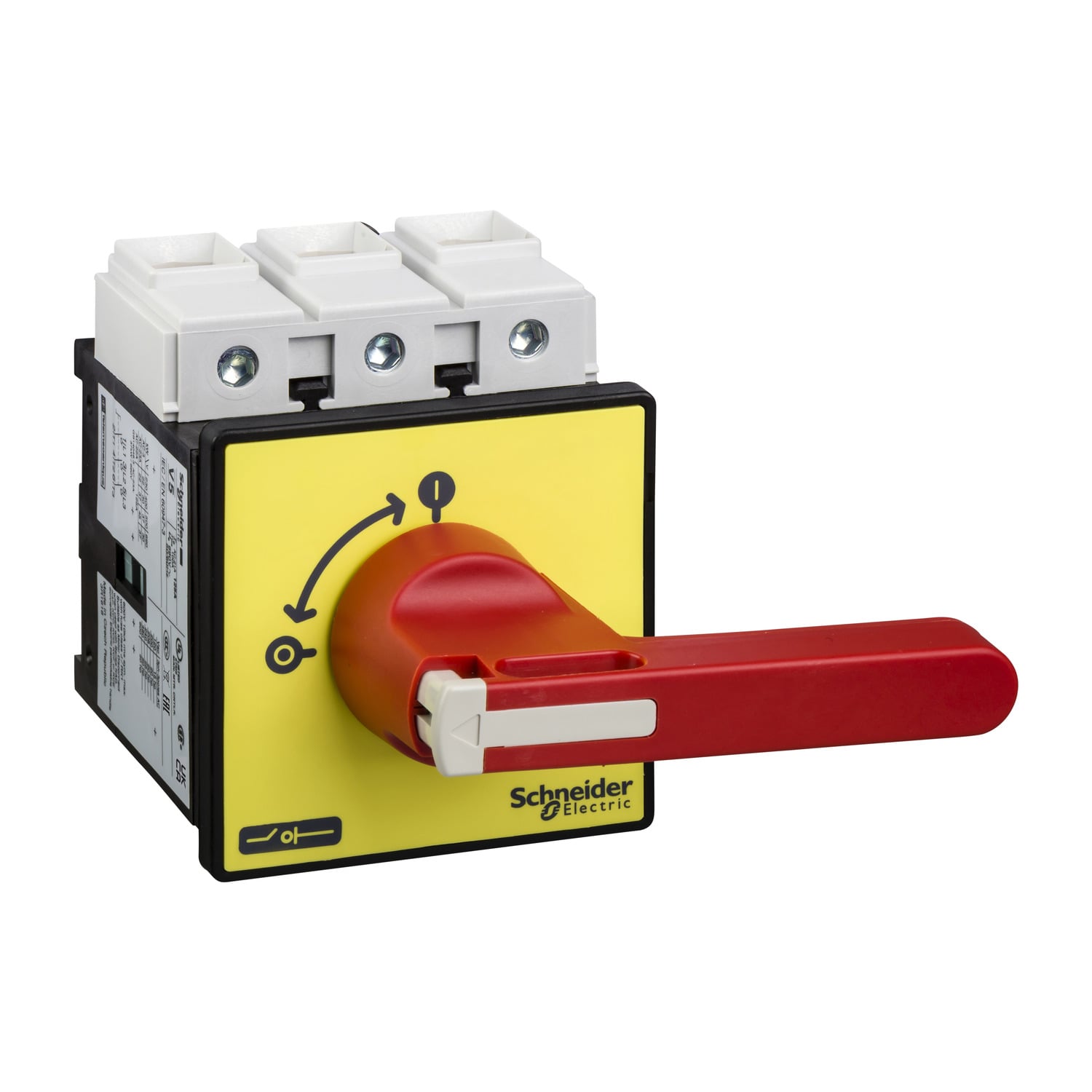 VCF6 TeSys Vario Emergency Stop High Performance Main Disconnect Switch With 4-Hole Mounting, 690 V AC, 175 A, 3NO 3 Form A Contact, 3 Poles