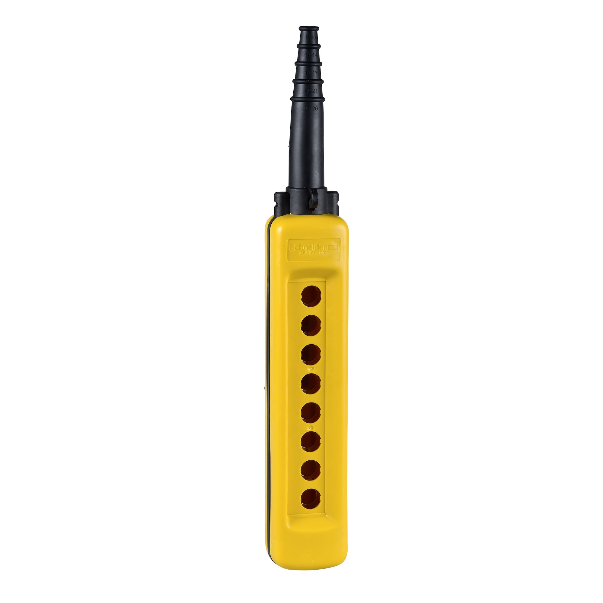 XACA0895008 Harmony Double Insulated Pendant Station, 600 V AC, 10 A, 8 Operators, NEMA 4/4X NEMA Rating
