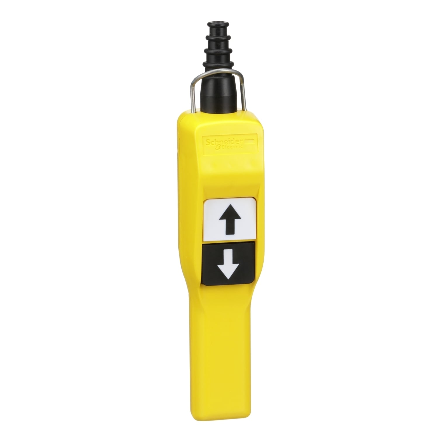 XACA201 Harmony Type XACA Pistol Grip Slow-Break Pendant Station, 600 V AC, 10 A, 1NO 1 Form A Contact, 4/4X NEMA Rating
