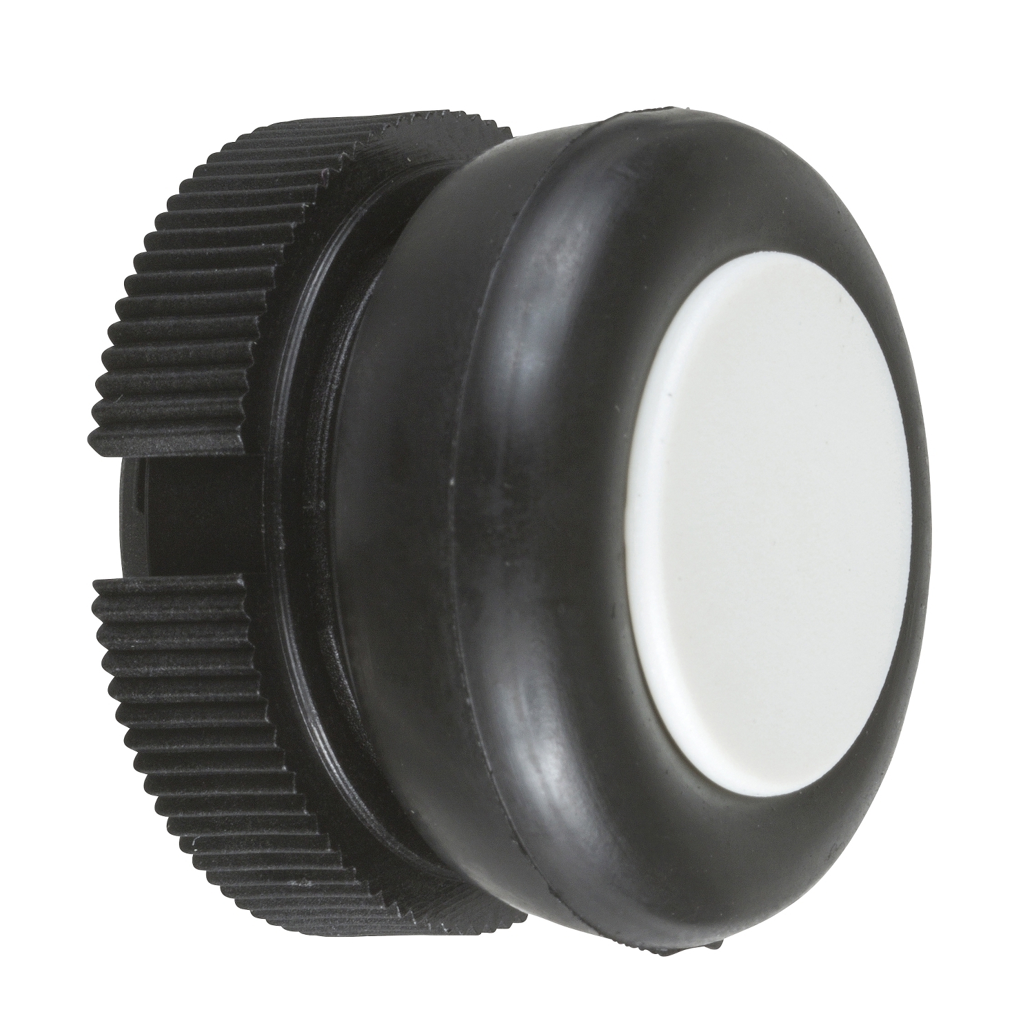XACA9411 Harmony Booted Pushbutton Head, Round Shape, White
