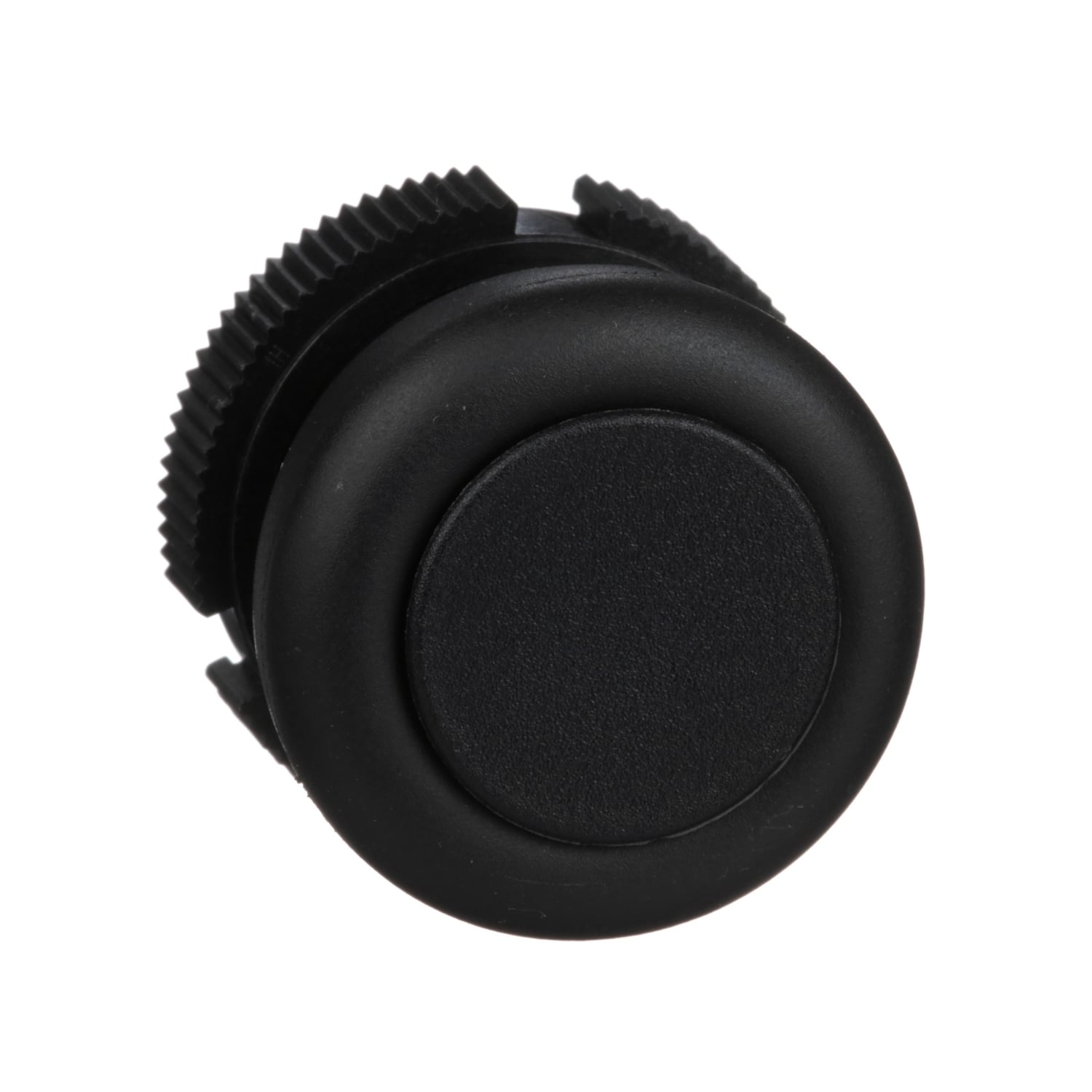XACA9412 Harmony Booted Pushbutton Head, Round Shape, Black