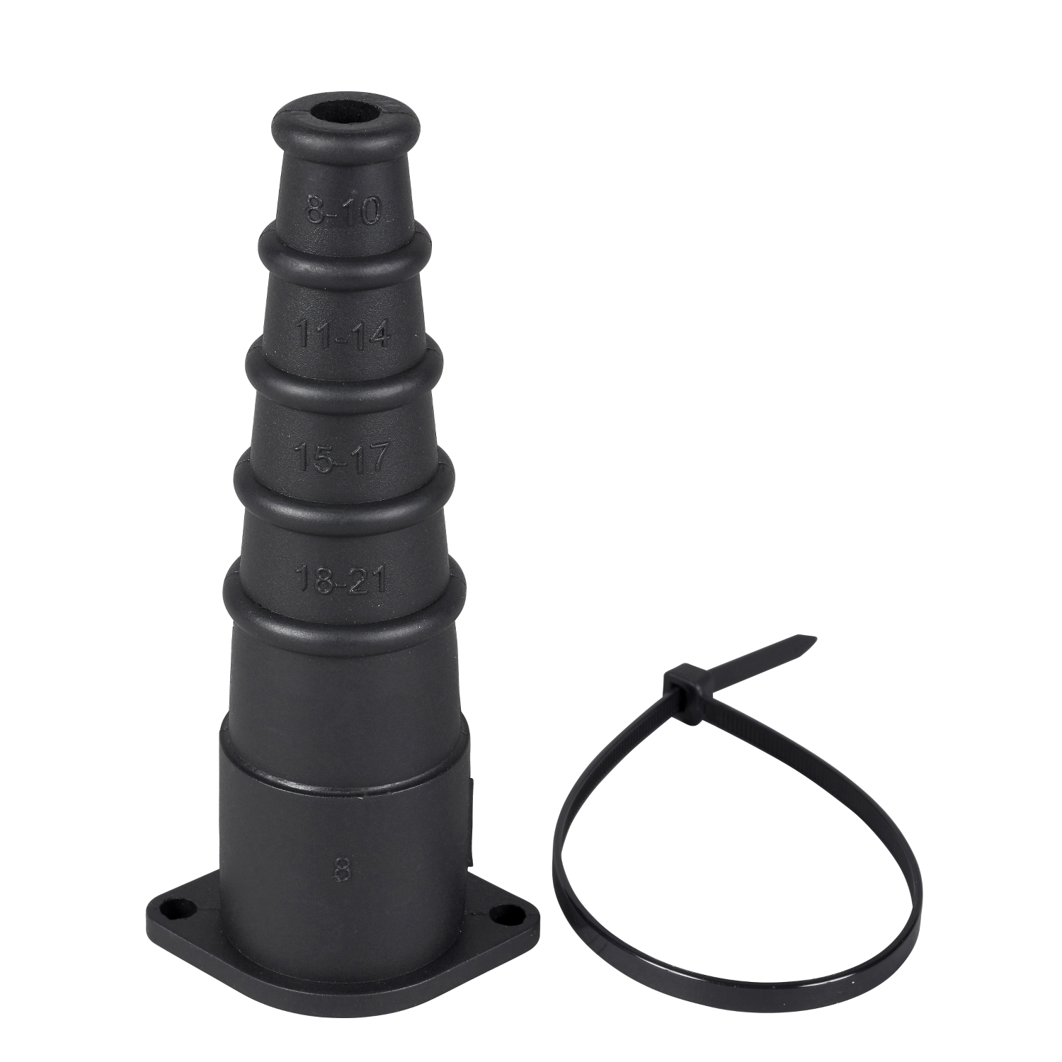 XACA960 Harmony Protective Cable Sleeve, For Use With XAC-A Pendant Control Station, 8 to 26 mm Clamping Capacity