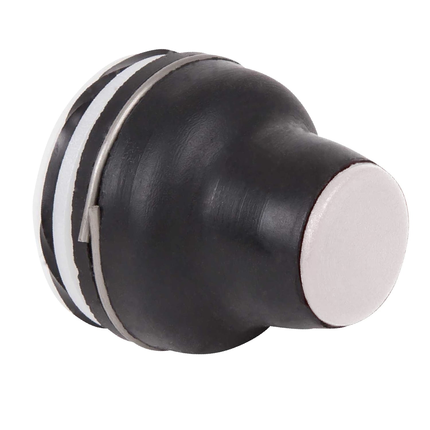 XACB9111 Booted Pushbutton Head, For Use With Harmony XAC Pendant Station Pushbutton, White