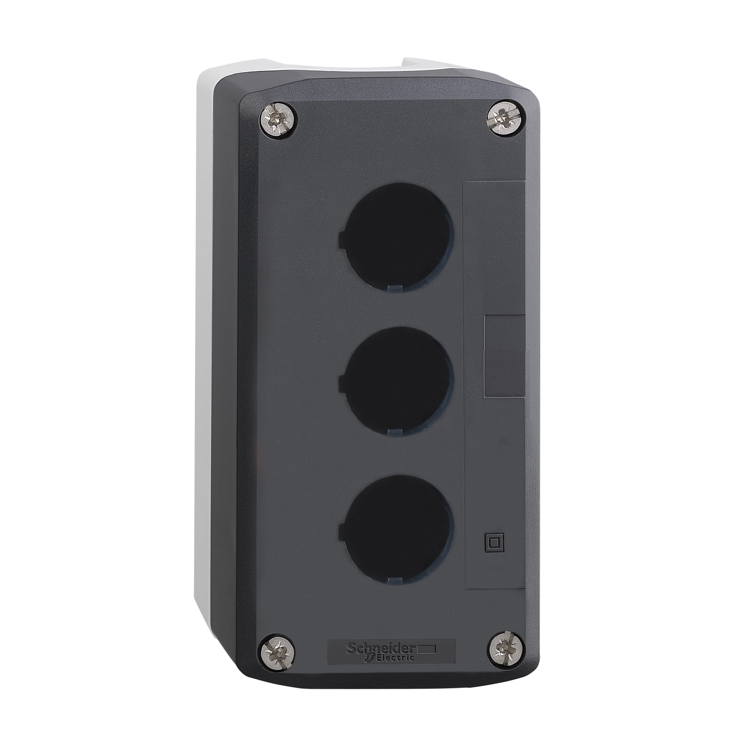 XALD03H7 Harmony Empty Control Station, 5.27 in L x 2.68 in W x 2 in D, NEMA 13/4X/67/66/69K/IP69 NEMA Rating, Polycarbonate