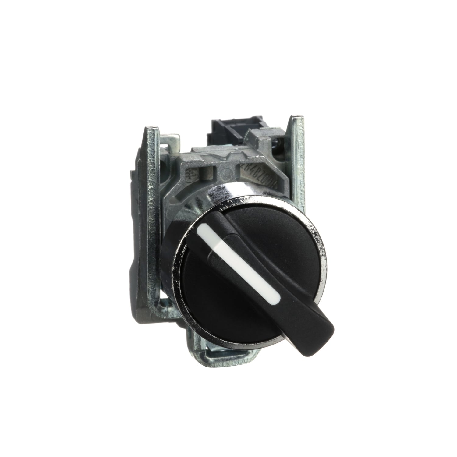 XB4BD21 Harmony Non-Illuminated Selector Switch, 22 mm, 1NO Contact, Slow Break Contact, Round Operator, Black