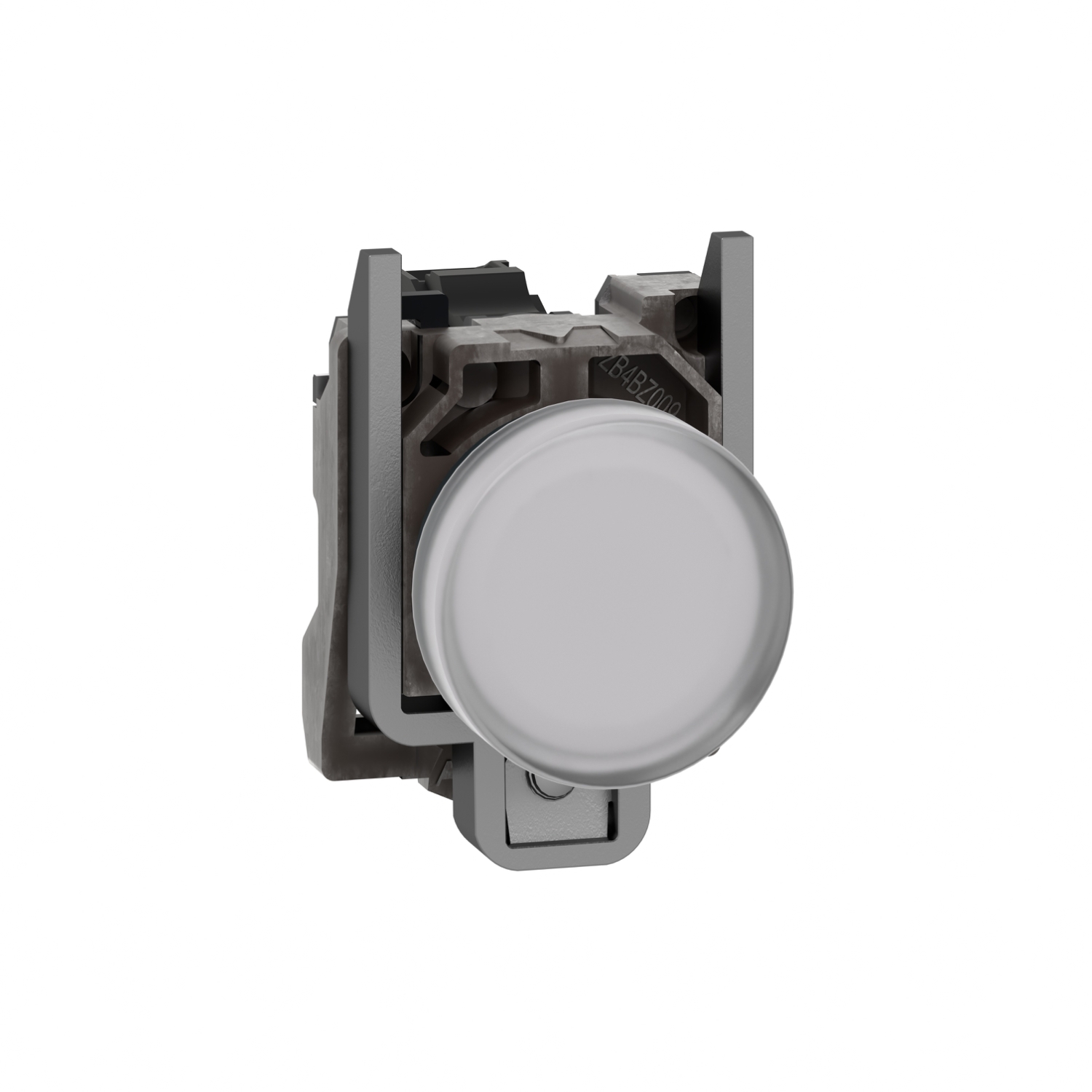 XB4BVG1 XB4 Complete Pilot Light, 110 to 120 V AC/DC, 14 mA, Plain Lens, Panel Mounting