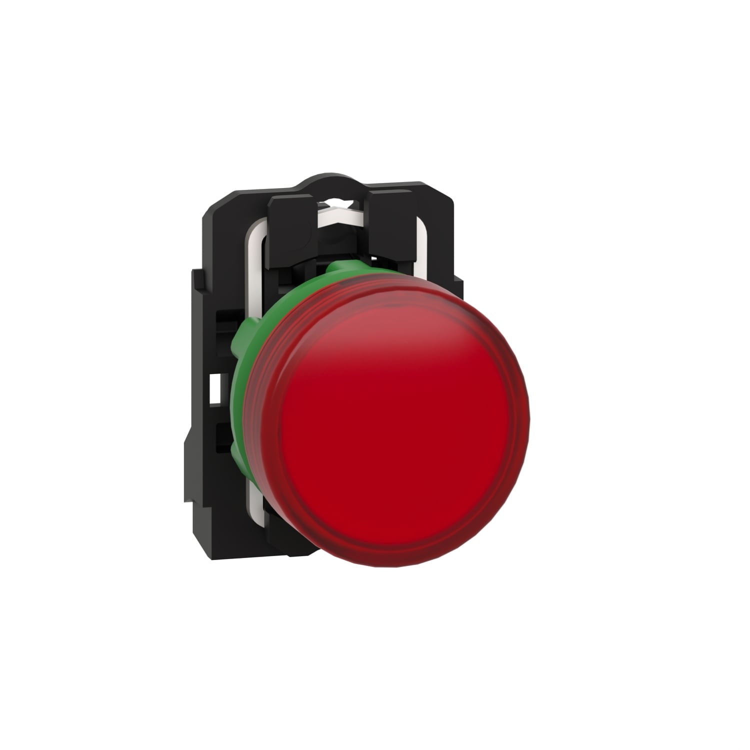 XB5AVB4 Harmony Complete Pilot Light, 24 V DC, Plain Lens, Panel Mount