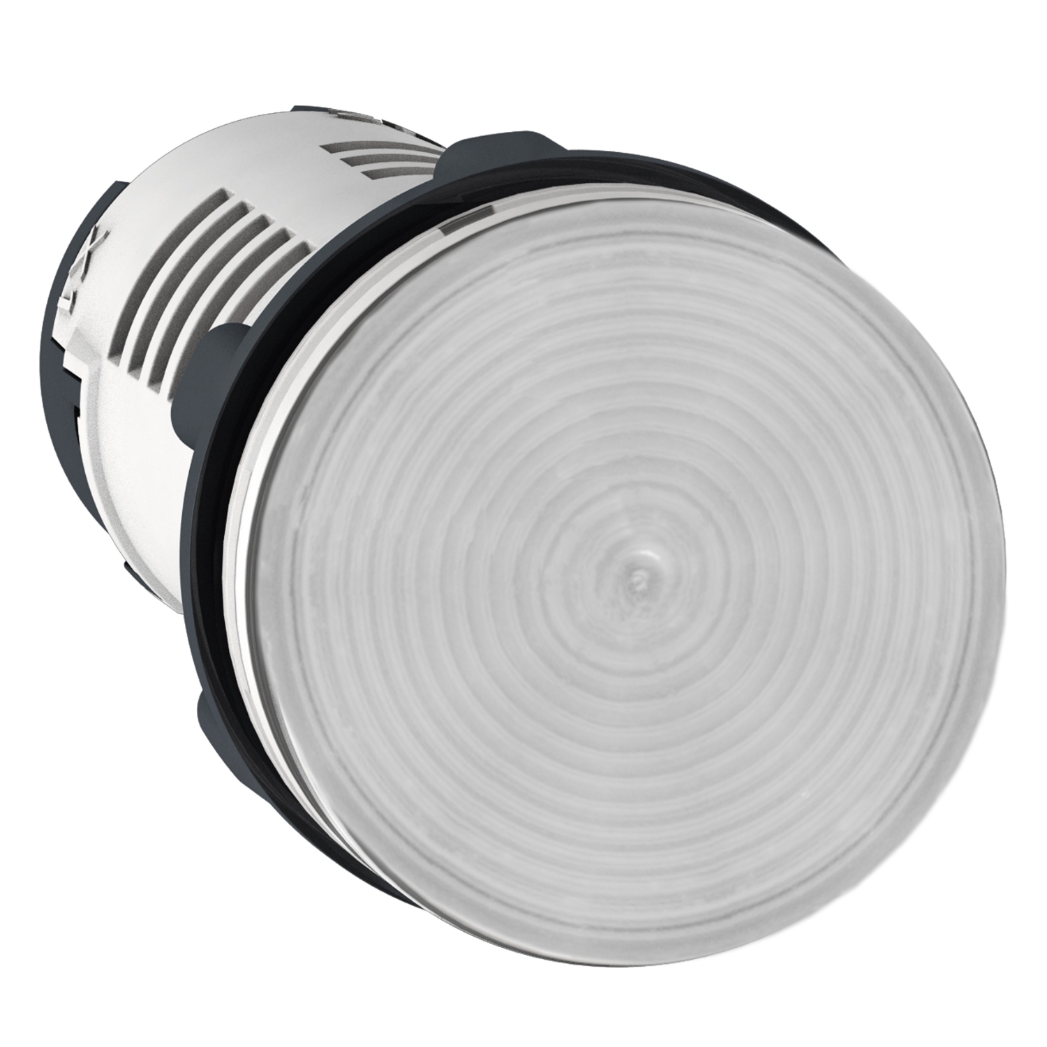 XB7EV07BP Harmony Direct Monolithic Pilot Light, 24 V AC/DC, Plain Lens, Panel Mount