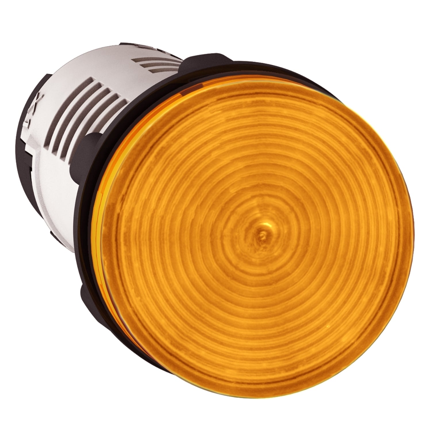 XB7EV08BP Harmony Monolithic Pilot Light, 24 V AC, Plain Lens, Panel Mount
