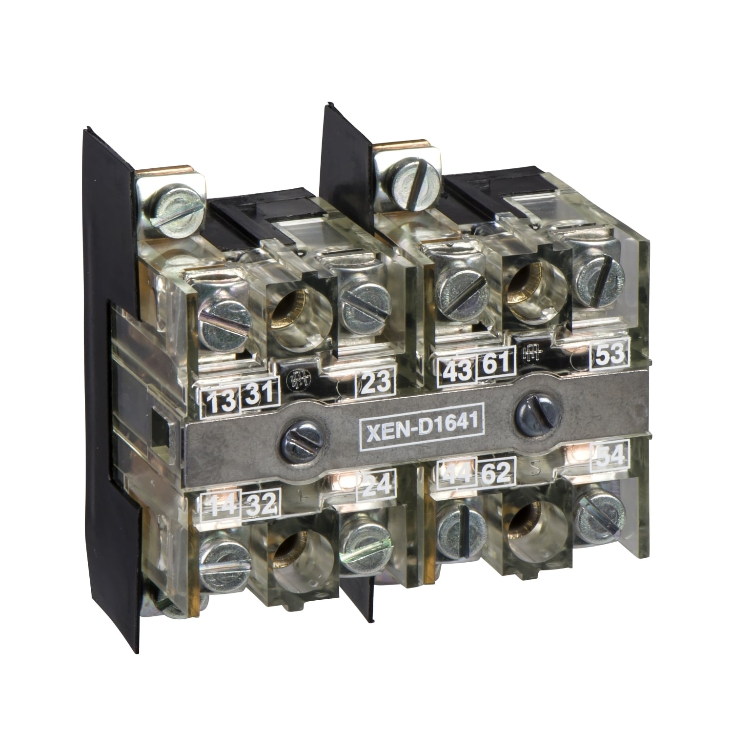XEND2611 Harmony Double Contact Block, For Use With XACM and XACB Pendant Control Station