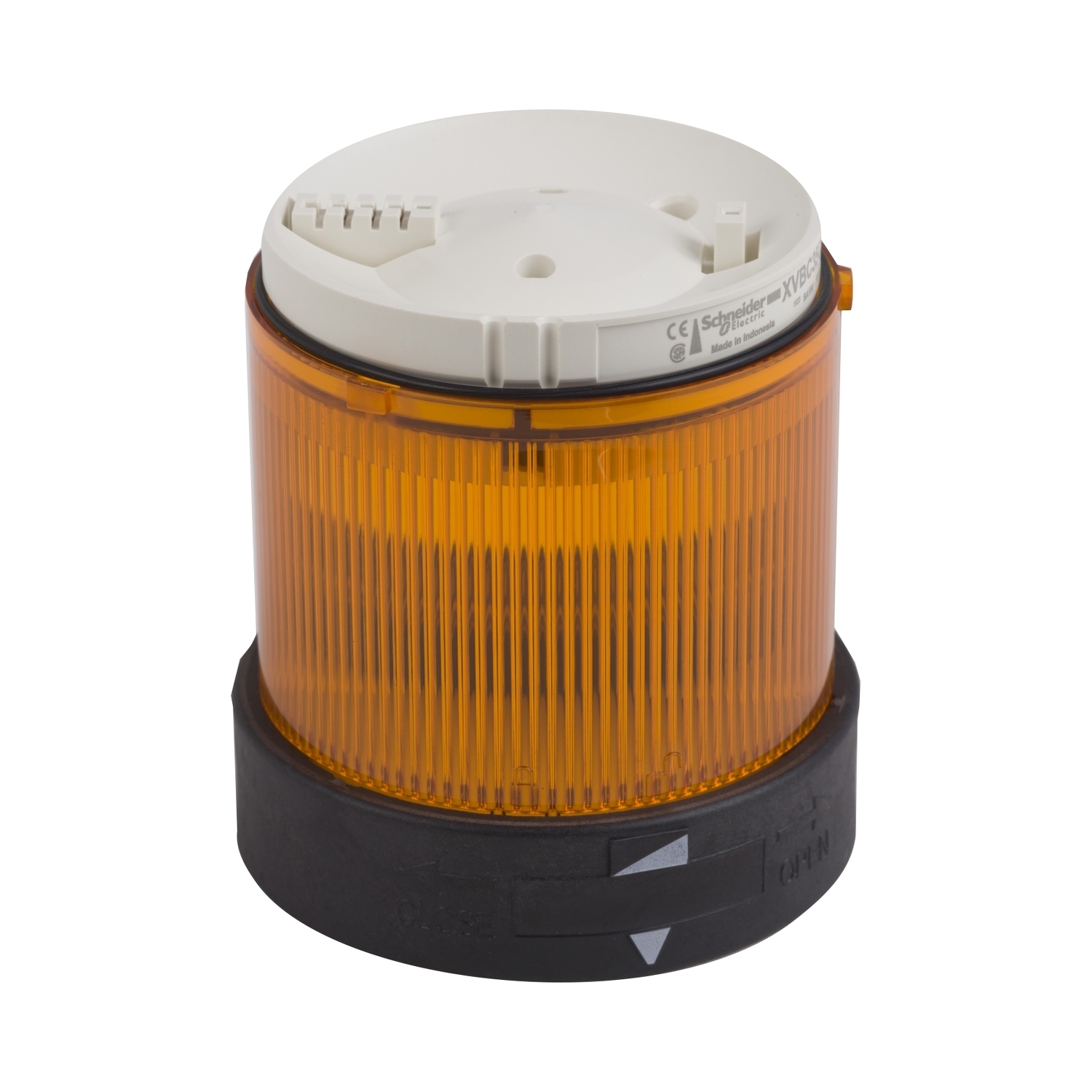 XVBC35 XVBC Illuminated Beacon, 250 VAC, Incandescent/LED Lamp, 2.76 in Dia, Panel Mounting, Orange