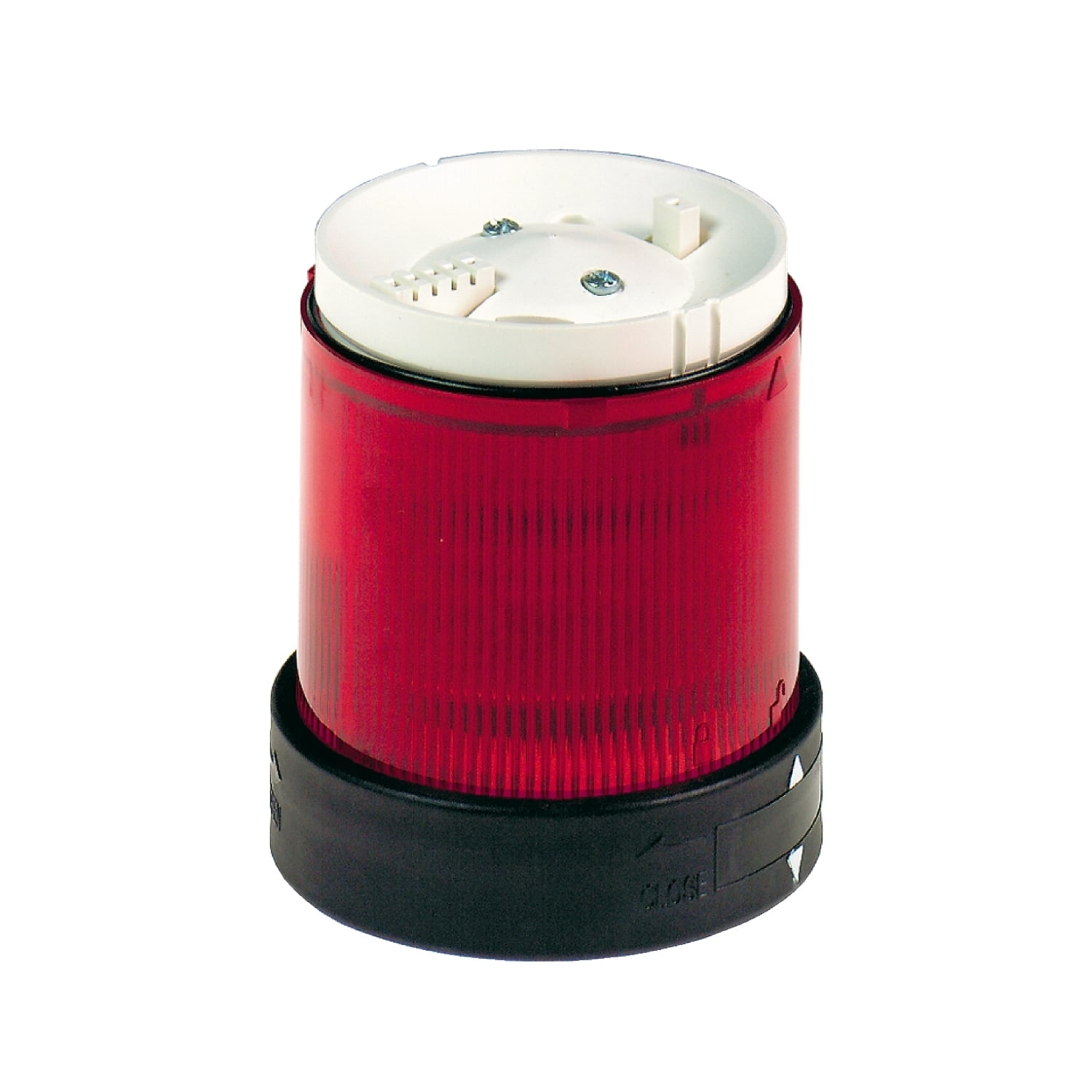 XVBC4B4 XVBC Illuminated Beacon, 48 VDC, Incandescent/LED Lamp, 2.76 in Dia, Panel Mounting, Red