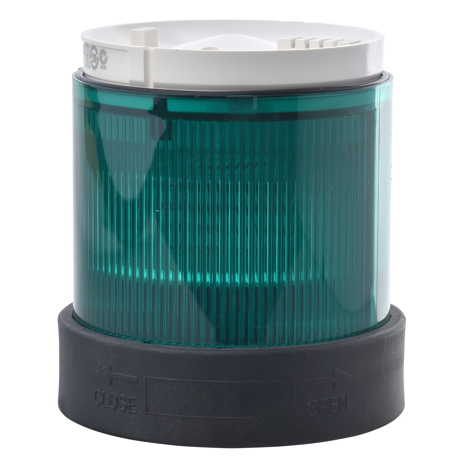 XVBC4M3 Harmony Illuminated Indicating Bank Lens, 48 to 230 VAC, Incandescent/LED Lamp, 70 mm Dia, Green