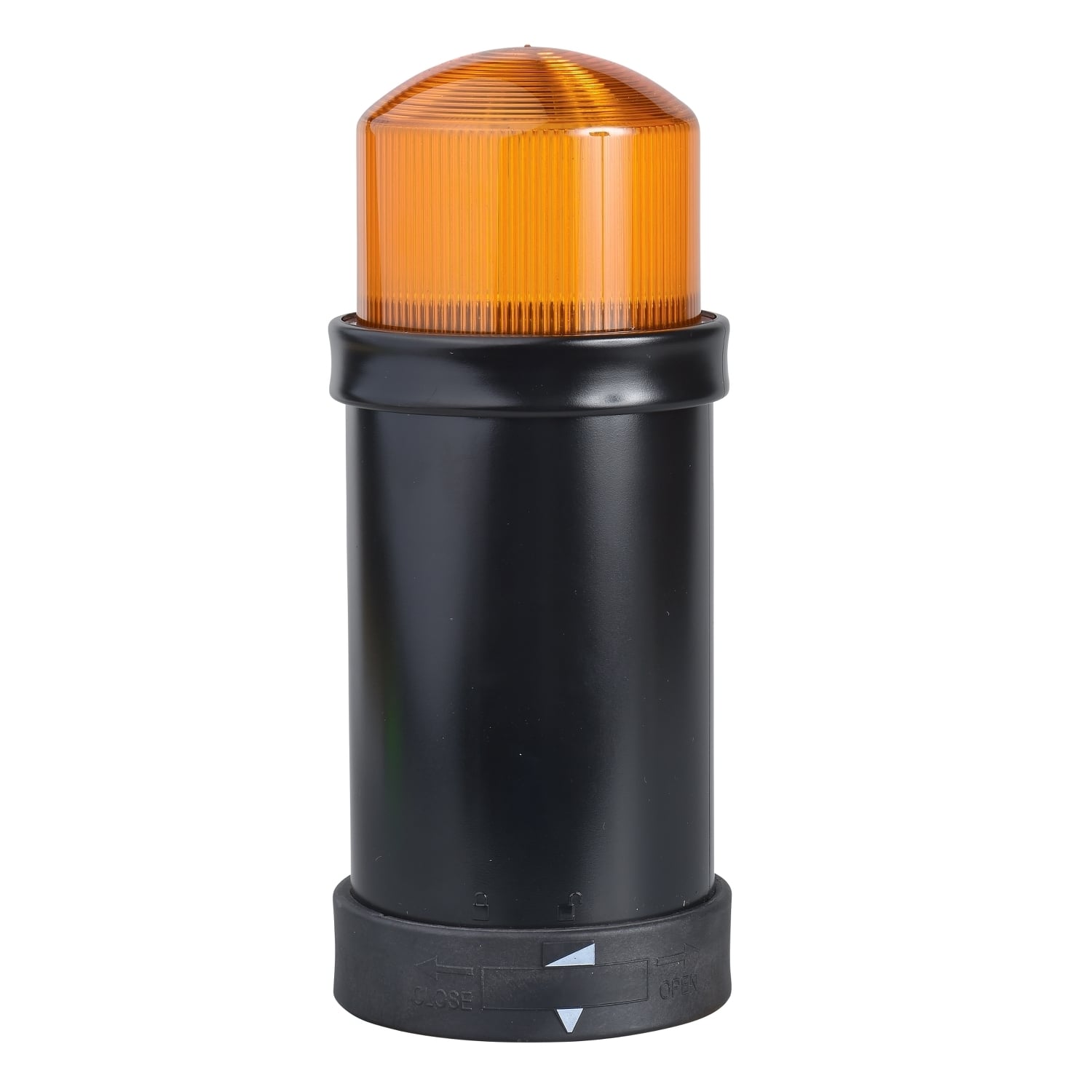 XVBC8B5 Harmony Illuminated Indicating Bank Lens With 10 J Strobe, 24 VAC/VDC, Flash Discharge Tube Lamp, Orange, NEMA 4X/12 NEMA Rating
