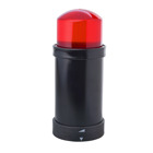 Harmony XVB, Illuminated unit for modular tower lights, plastic, red, 70, integral "flash" discharge tube, 10 joule, 120 V AC