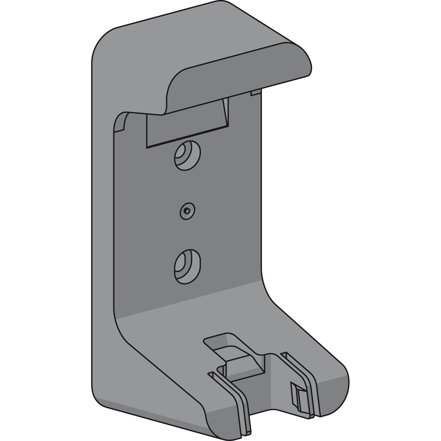 ZARC04 Harmony Remote Holder, For Use With ZART Remote Control Station, Polypropylene