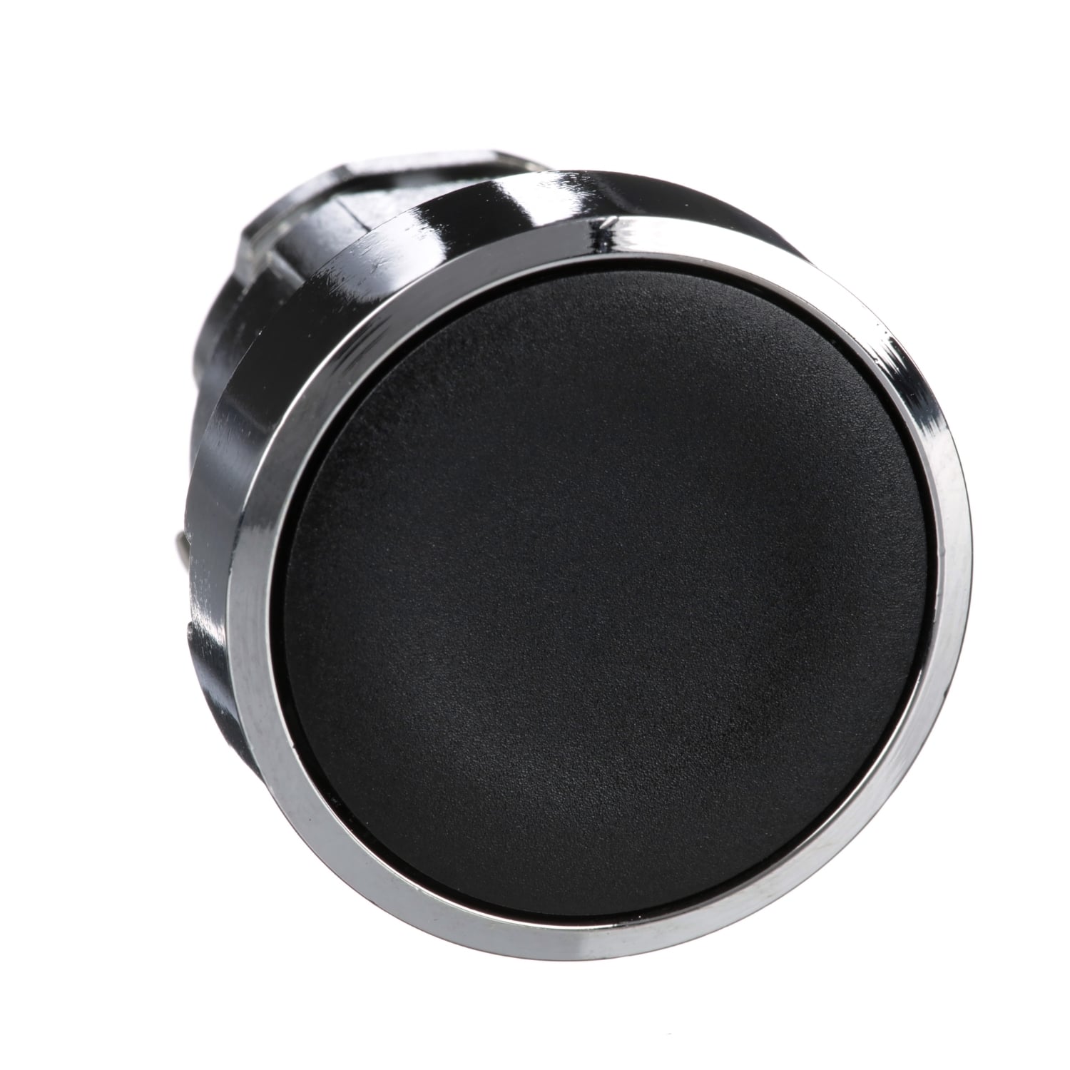 ZB4BA2 Harmony Non-Illuminated Pushbutton Head Operator, 22 mm Dia, Round Shape, Metal, Black