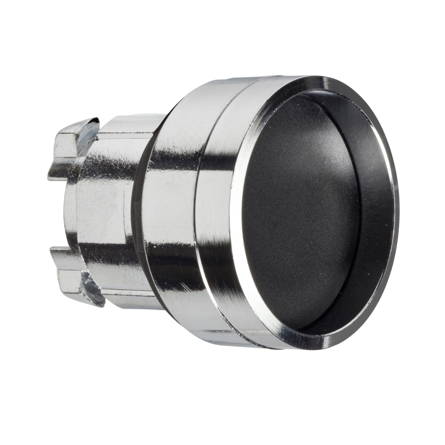 ZB4BA26 Harmony Guarded Non-Illuminated Recessed Standard Pushbutton Head, 22 mm Dia, Round Shape, UNMARKED Legend, Black