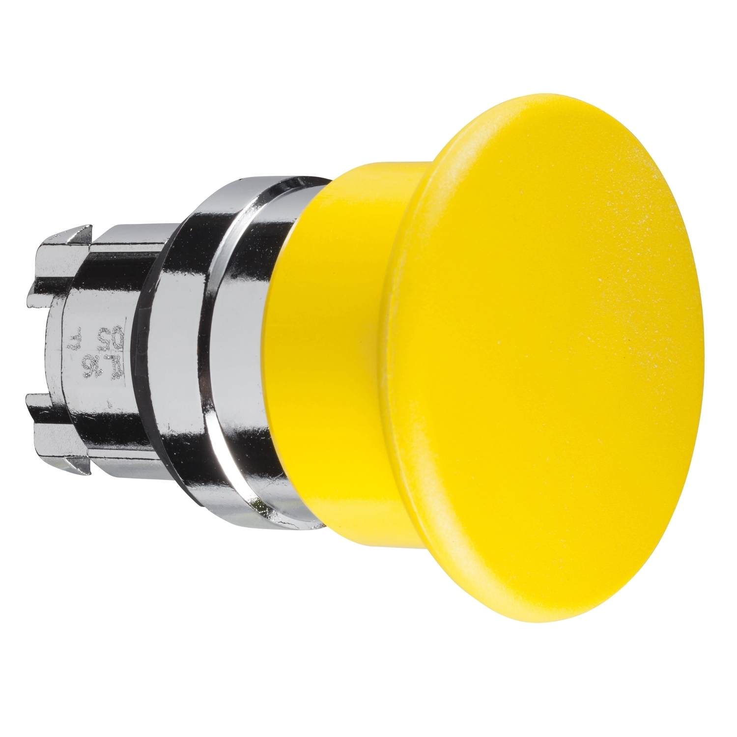 ZB4BC5 ZB4 Non-Illuminated Pushbutton Head Operator, 22 mm Dia, Round Shape, Metal, Yellow