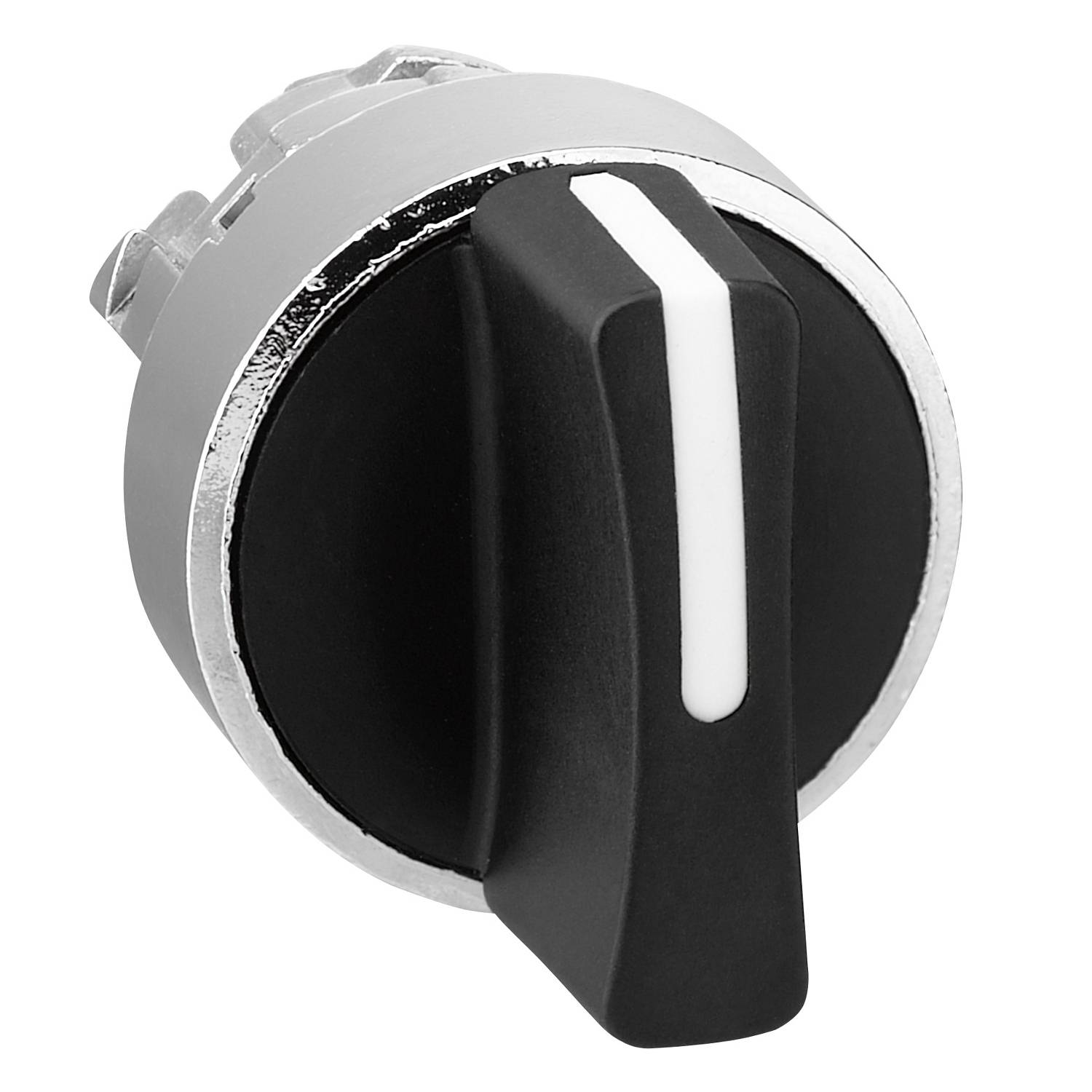 ZB4BD7 Harmony Non-Illuminated Selector Switch Operator, 22 mm, Knob Operator, 3 Positions, Black