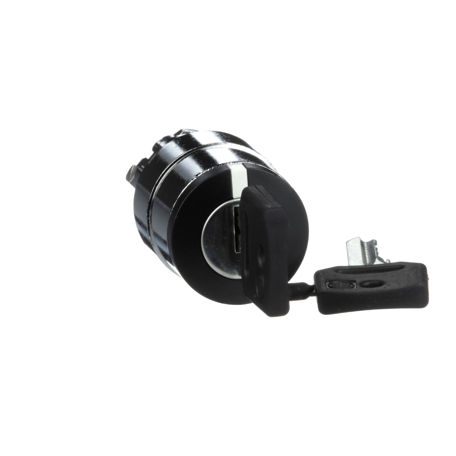 ZB4BG2 Harmony Non-Illuminated Selector Switch Operator, 22 mm, Keyed Operator, 2 Positions, Black