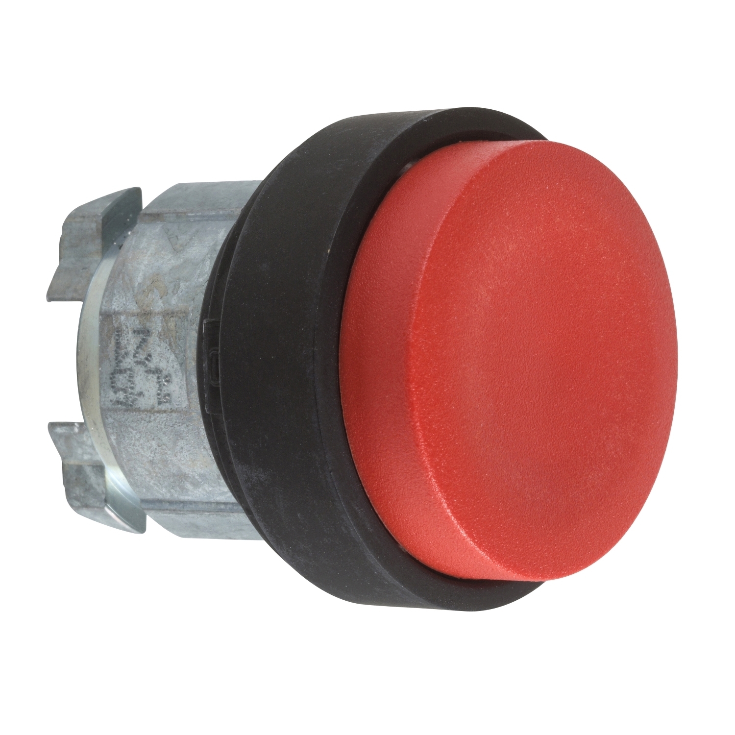 ZB4BL47 Harmony Projecting Non-Illuminated Pushbutton Head, 22 mm, Round Shape, UNMARKED Legend, Metal, Black