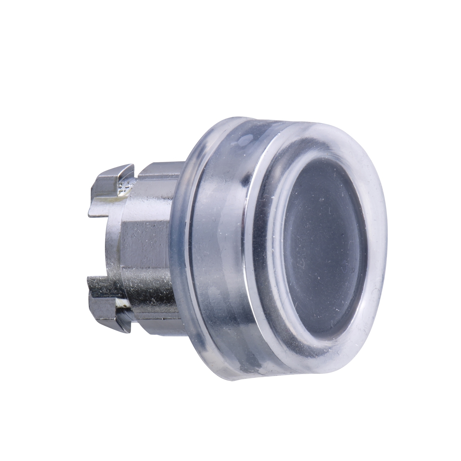 ZB4BPA2 Harmony Flush Non-Illuminated Pushbutton Head, 22 mm Dia, Round Shape, UNMARKED Legend, Metal, Black