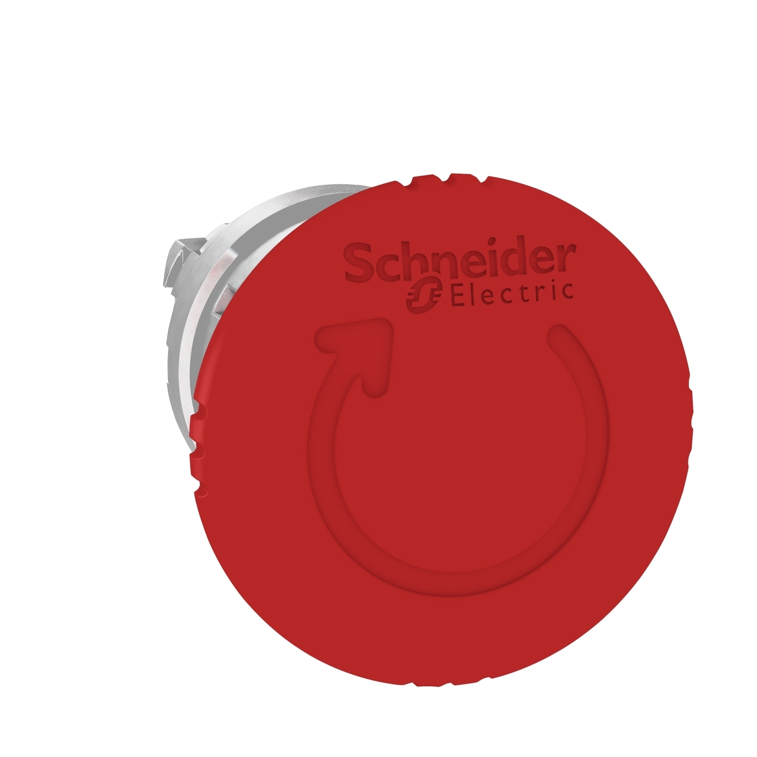 ZB4BS844 Harmony Emergency Stop Non-Illuminated Pushbutton Operator, 22 mm, Red