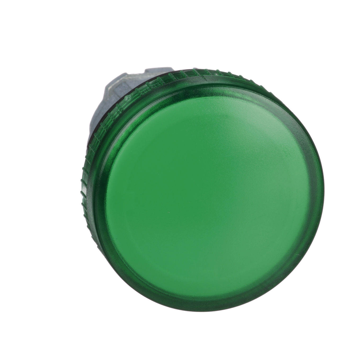 ZB4BV03 Harmony Illuminated Pilot Light Head, 22 mm Dia, Round Shape, Metal, Green