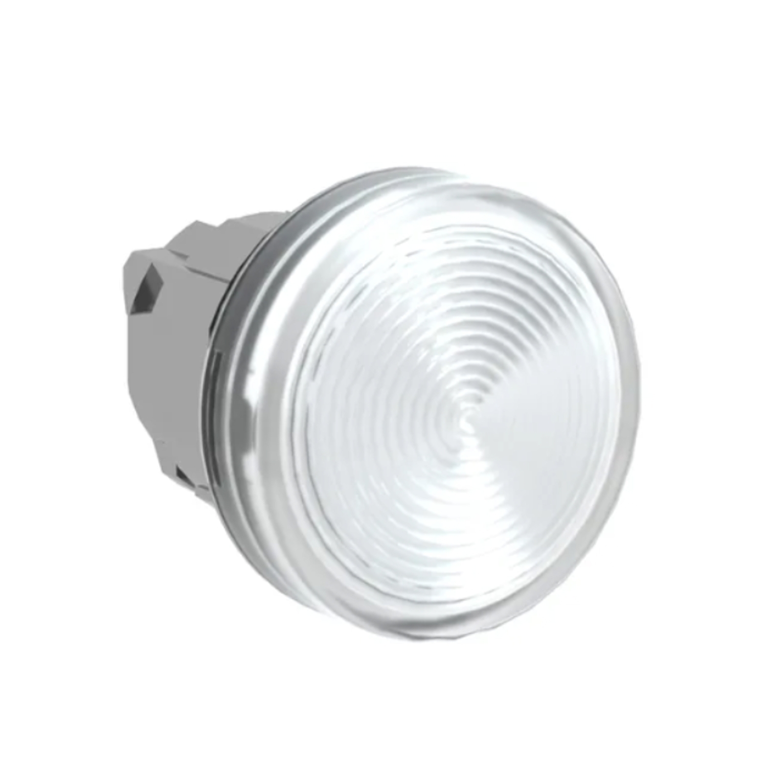 ZB4BV07 Harmony Pilot Light Head With Plain Lens, 29 mm W x 22 mm D x 31 mm H, Round Shape, Clear