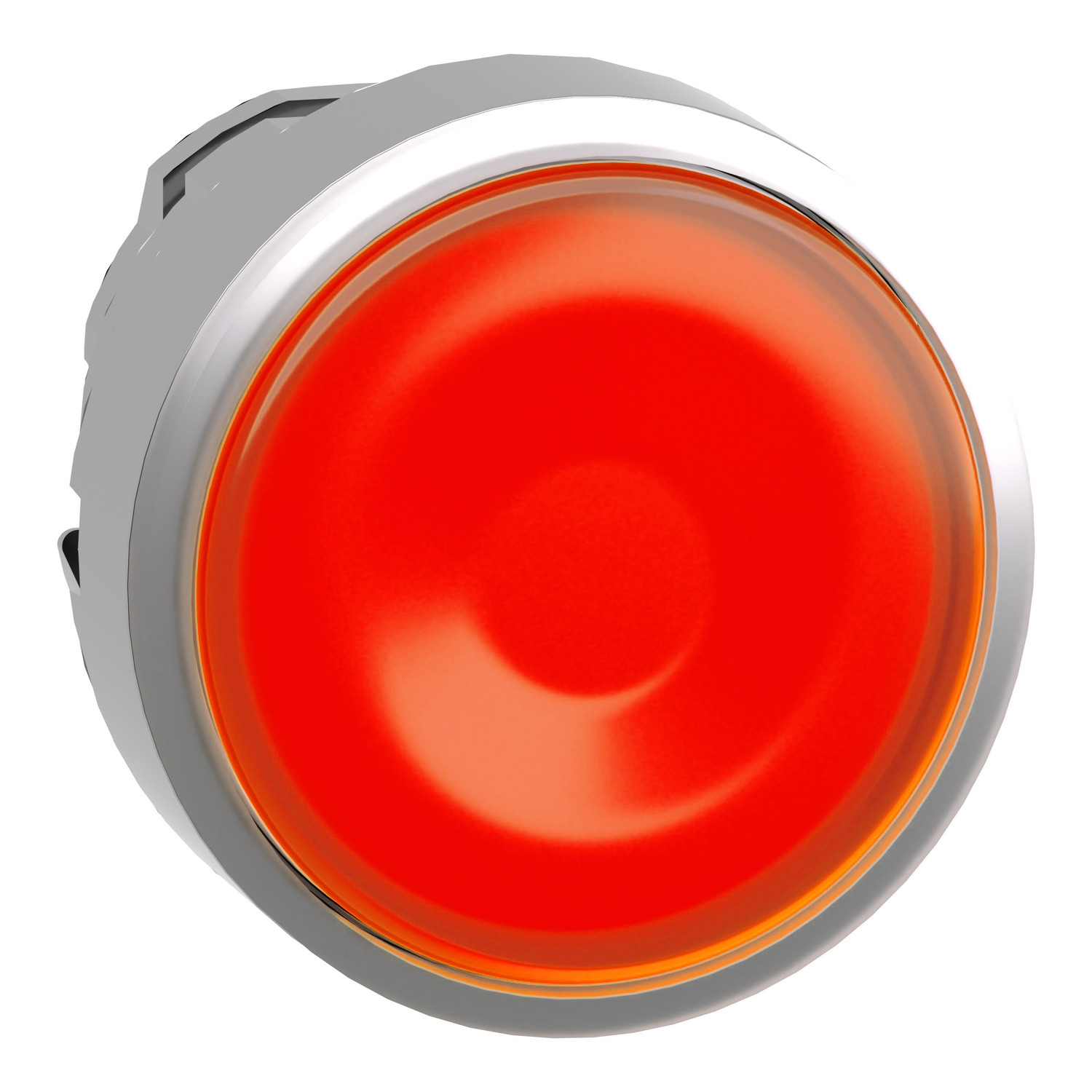 ZB4BW353 Harmony Illuminated Pushbutton Head Operator, 22 mm Dia, Round Shape, Metal, Orange