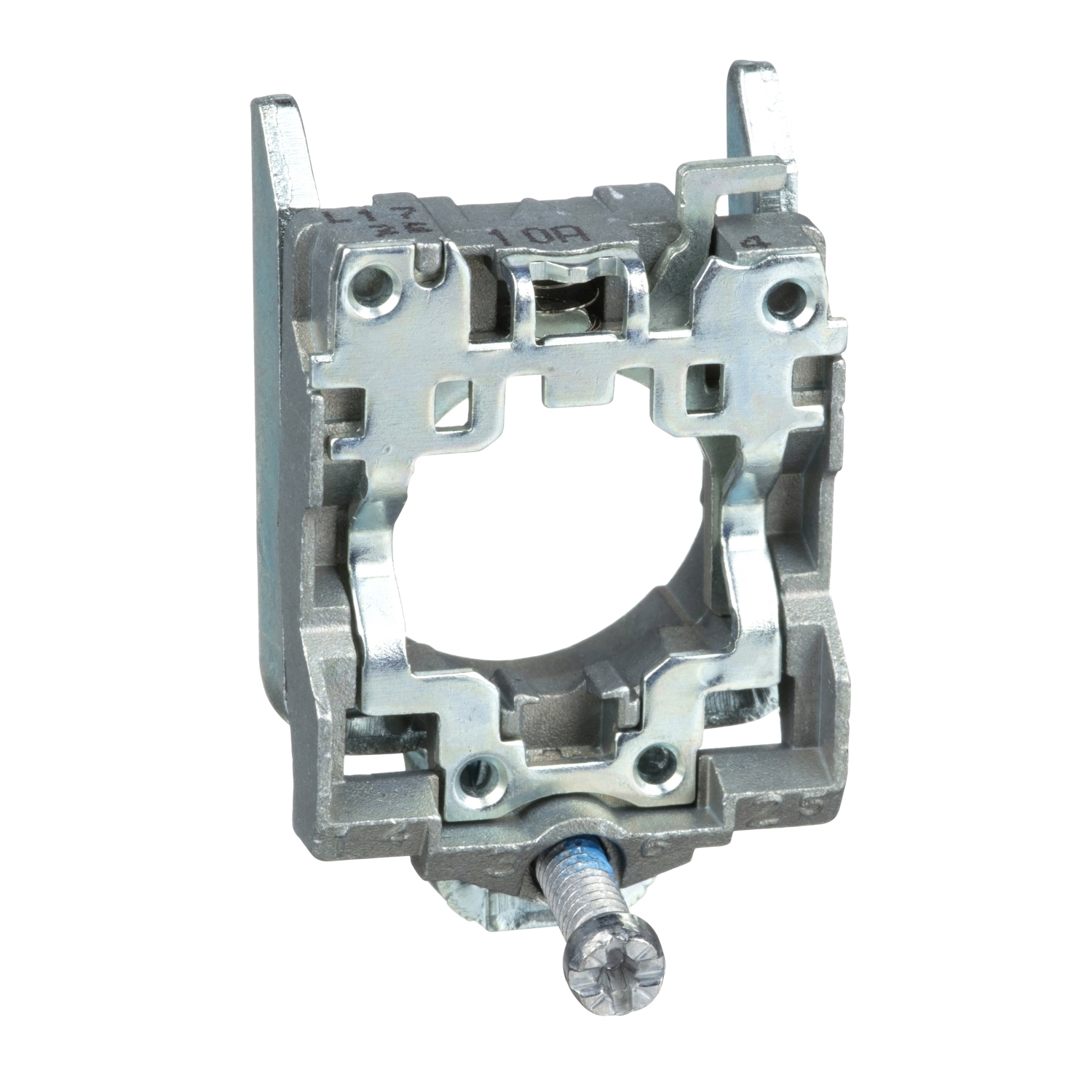 ZB4BZ009 Harmony Fixing Collar Pillar, For Use With Harmony Electrical Block, -25 to 70 deg C Operating, IP65, Surface Mount, 22 mm Pushbutton, Metal