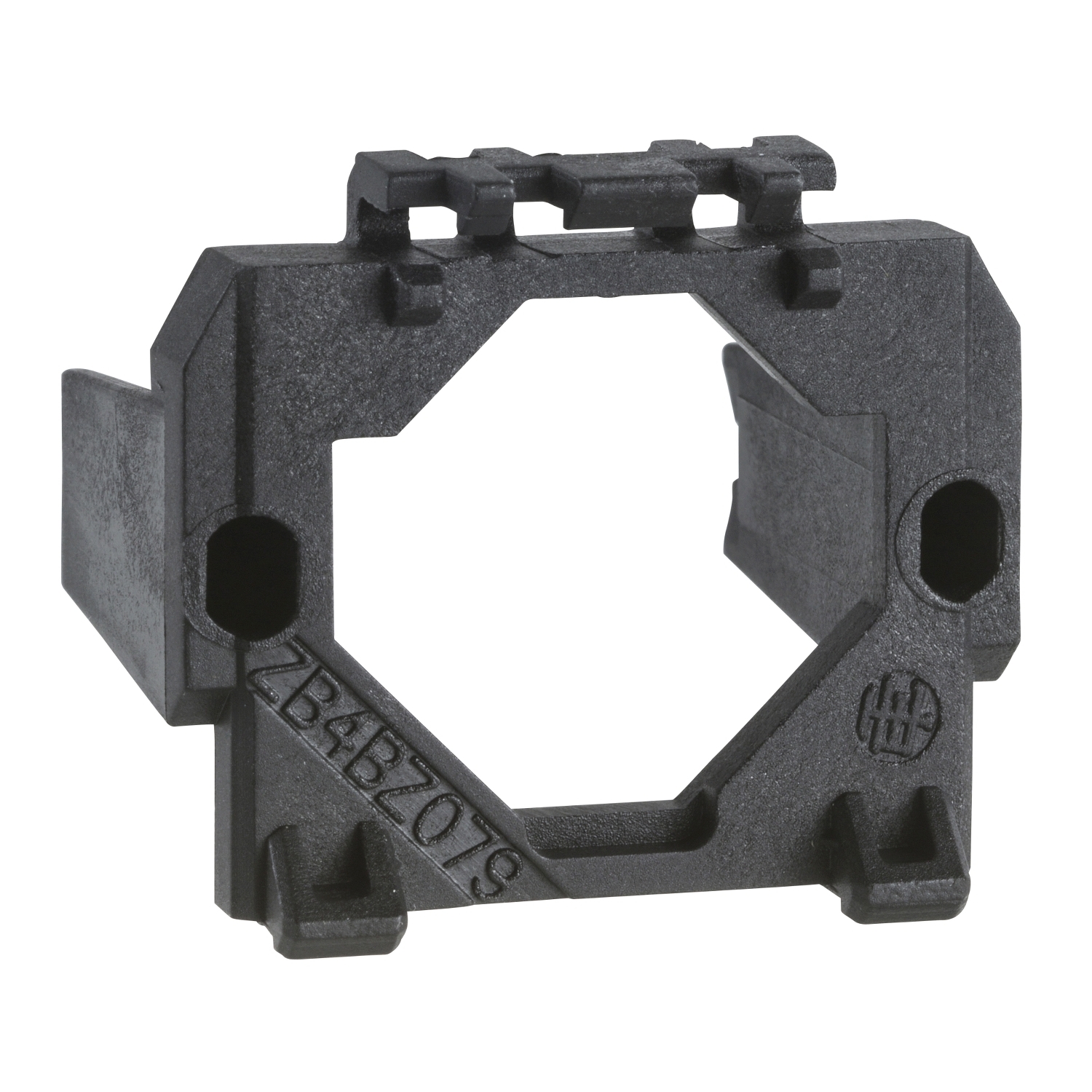 ZB4BZ079 Fixing Collar Pillar, For Use With Harmony XB4 and ZB4 22 mm Round Metal Pushbutton, -25 to 70 deg C Operating Temperature, IP65 Enclosure, Direct Mount, Metal
