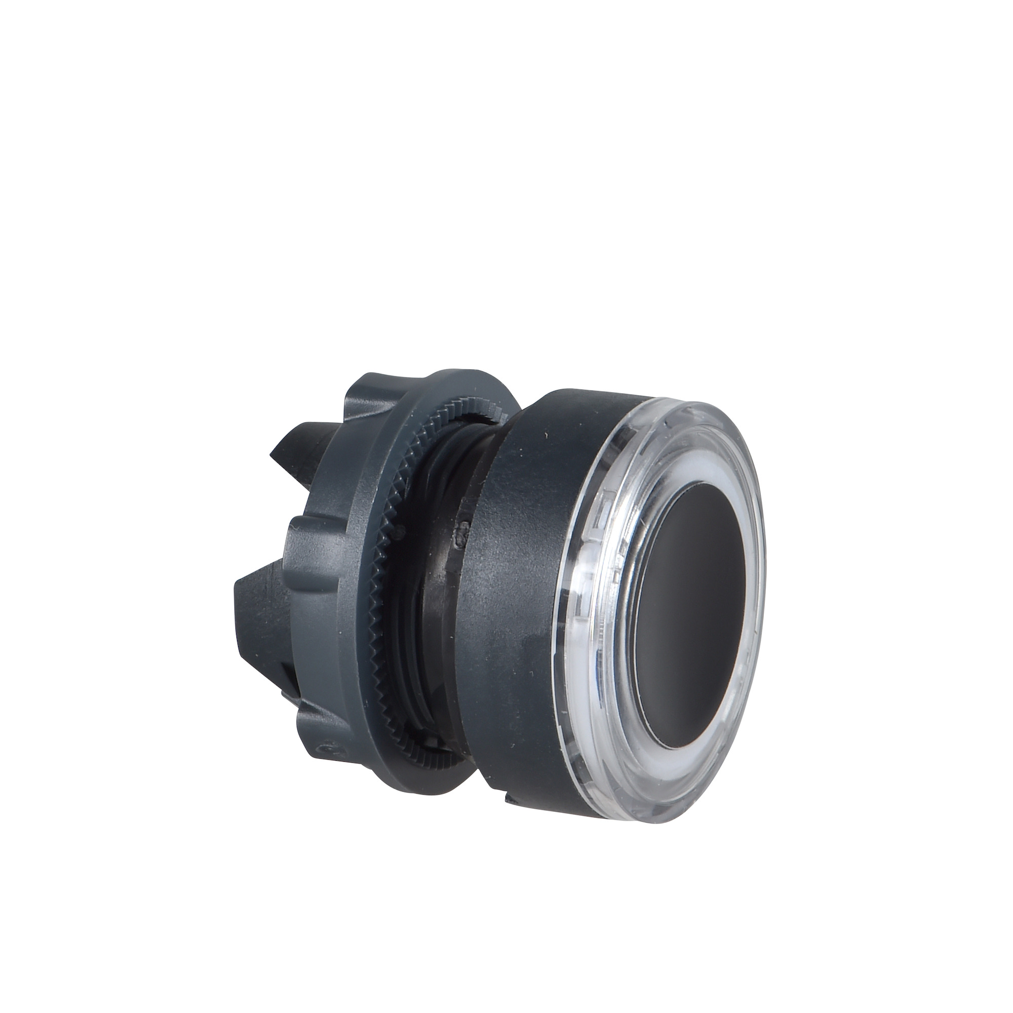 ZB5AH06 Harmony Flush Non-Illuminated Push ON/Push OFF Standard Unmarked Pushbutton Head, 22 mm, Round Shape, Plastic, Blue