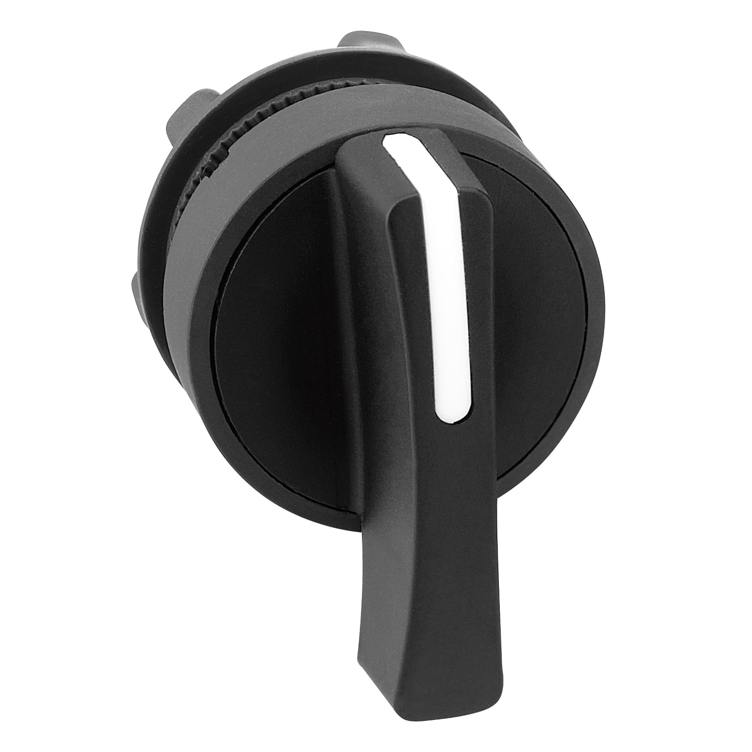 ZB5AJ3 Harmony Non-Illuminated Selector Switch Operator, 22 mm, Extended Operator, 3 Positions, Black