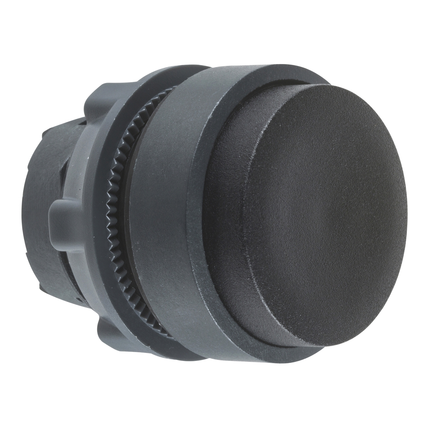 ZB5AL2 Harmony Momentary Non-Illuminated Projecting Standard Unmarked Pushbutton Head, 22 mm, Round Shape, Plastic, Black