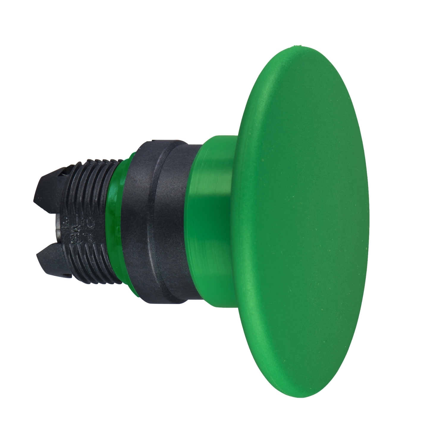 ZB5AR3 Harmony Momentary Mushroom Non-Illuminated Spring Return Standard Unmarked Pushbutton Head, 22 mm, Round Shape, Plastic, Green